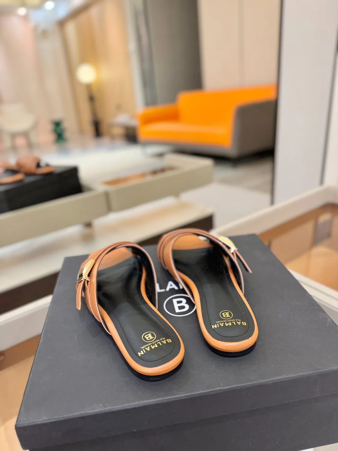 Шлепанцы Женские Balmain 840989