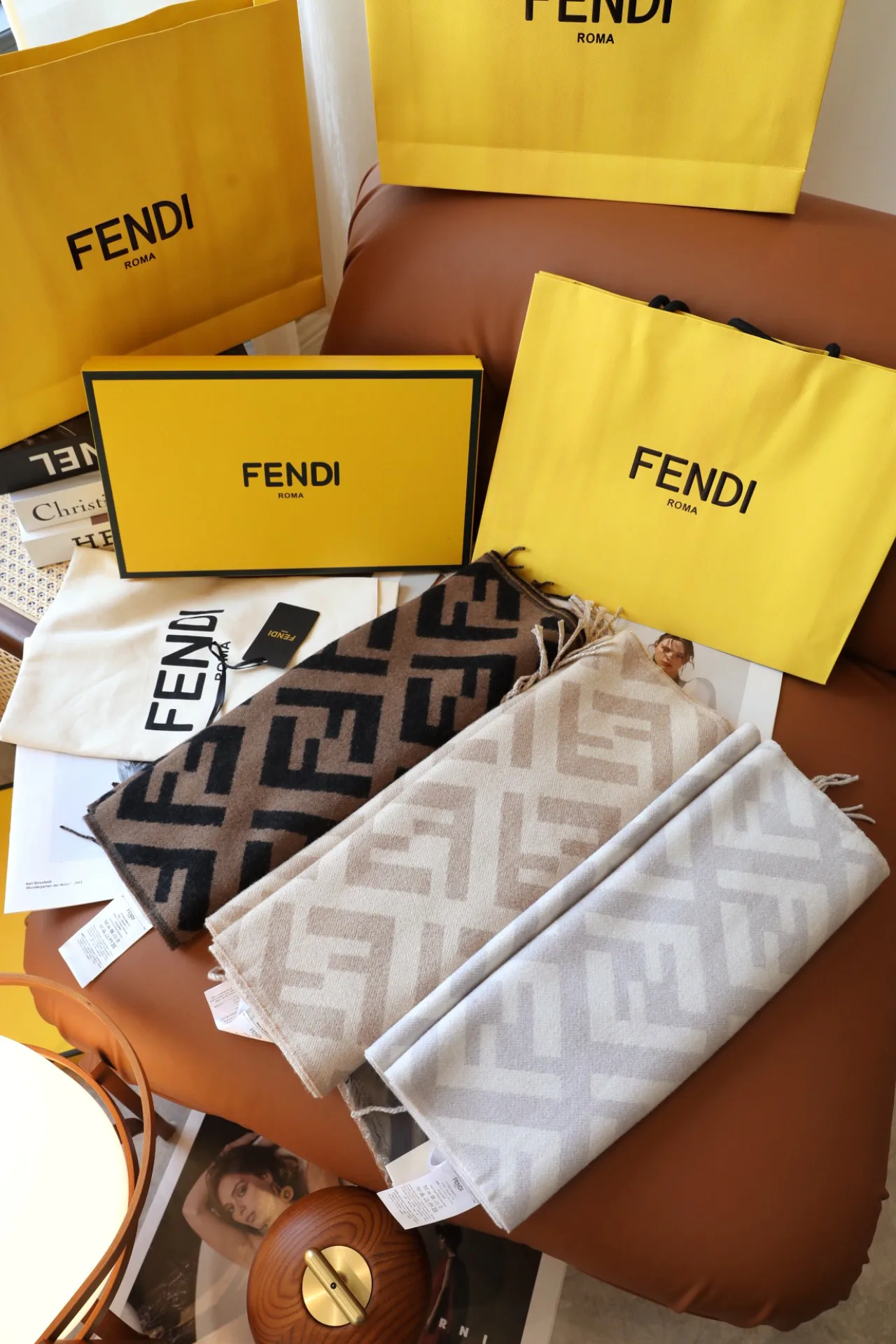 Шарфы Fendi 12060