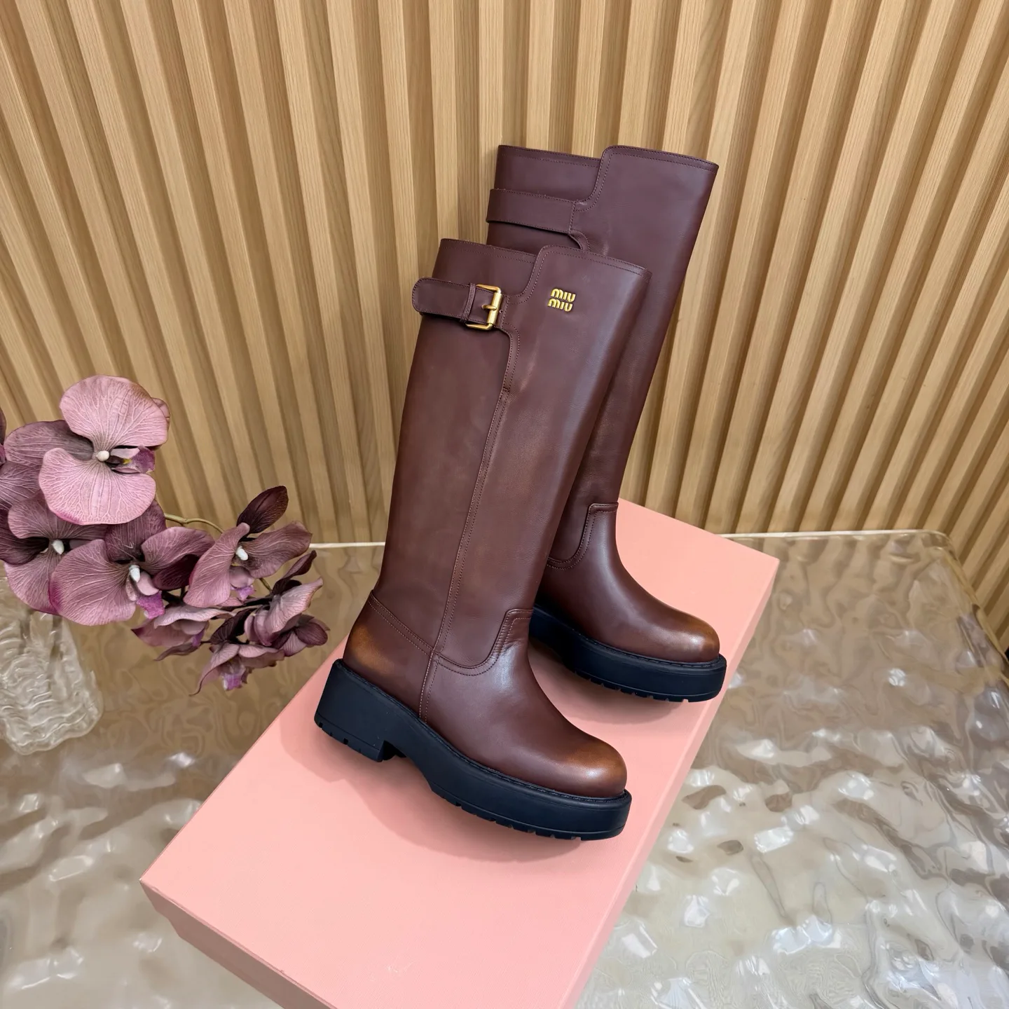 Сапоги Женские Miu Miu 18235400