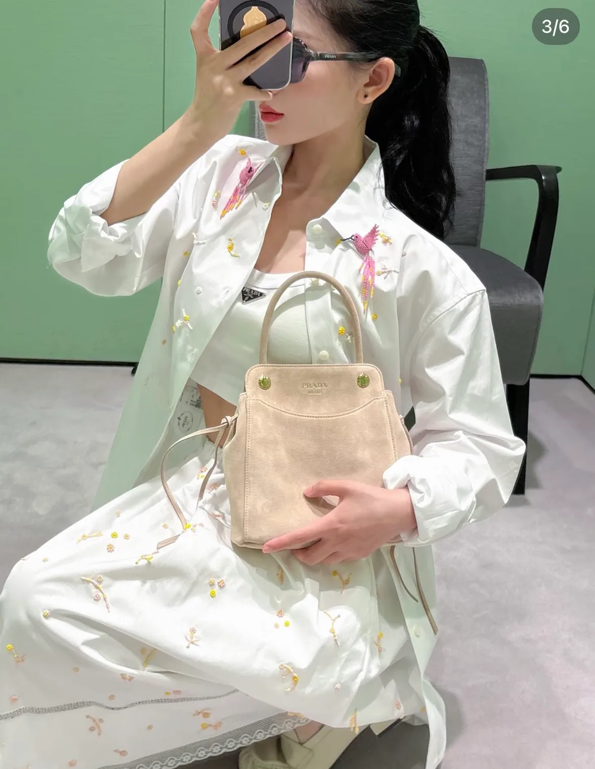 Рубашки Женские Prada 18044554