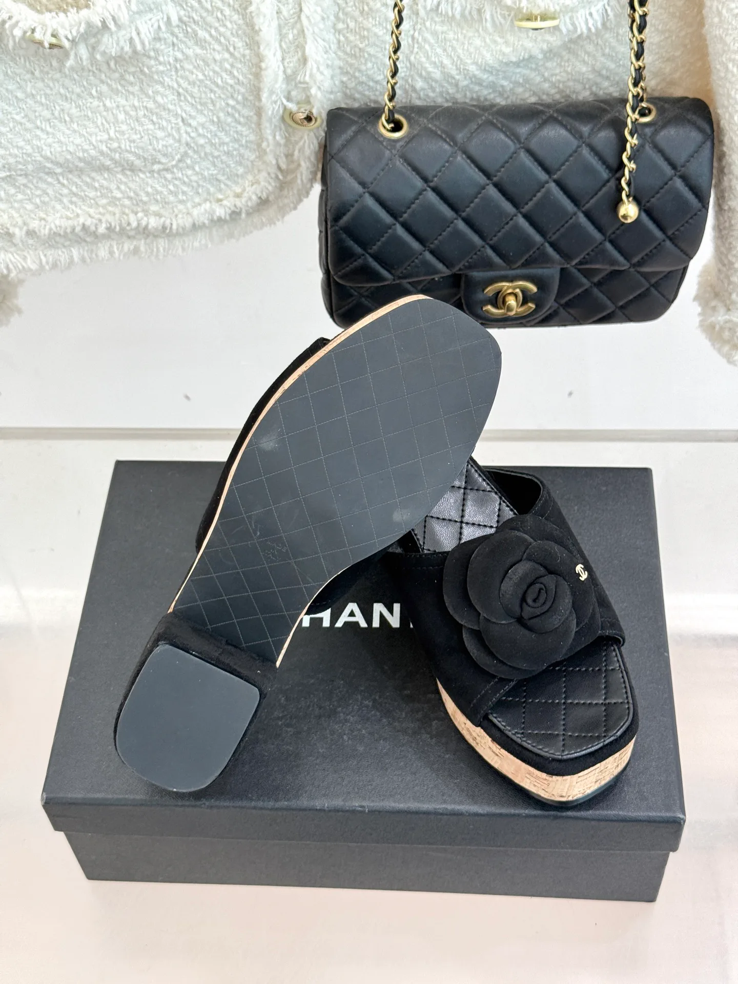 Босоножки Женские Chanel 1262093