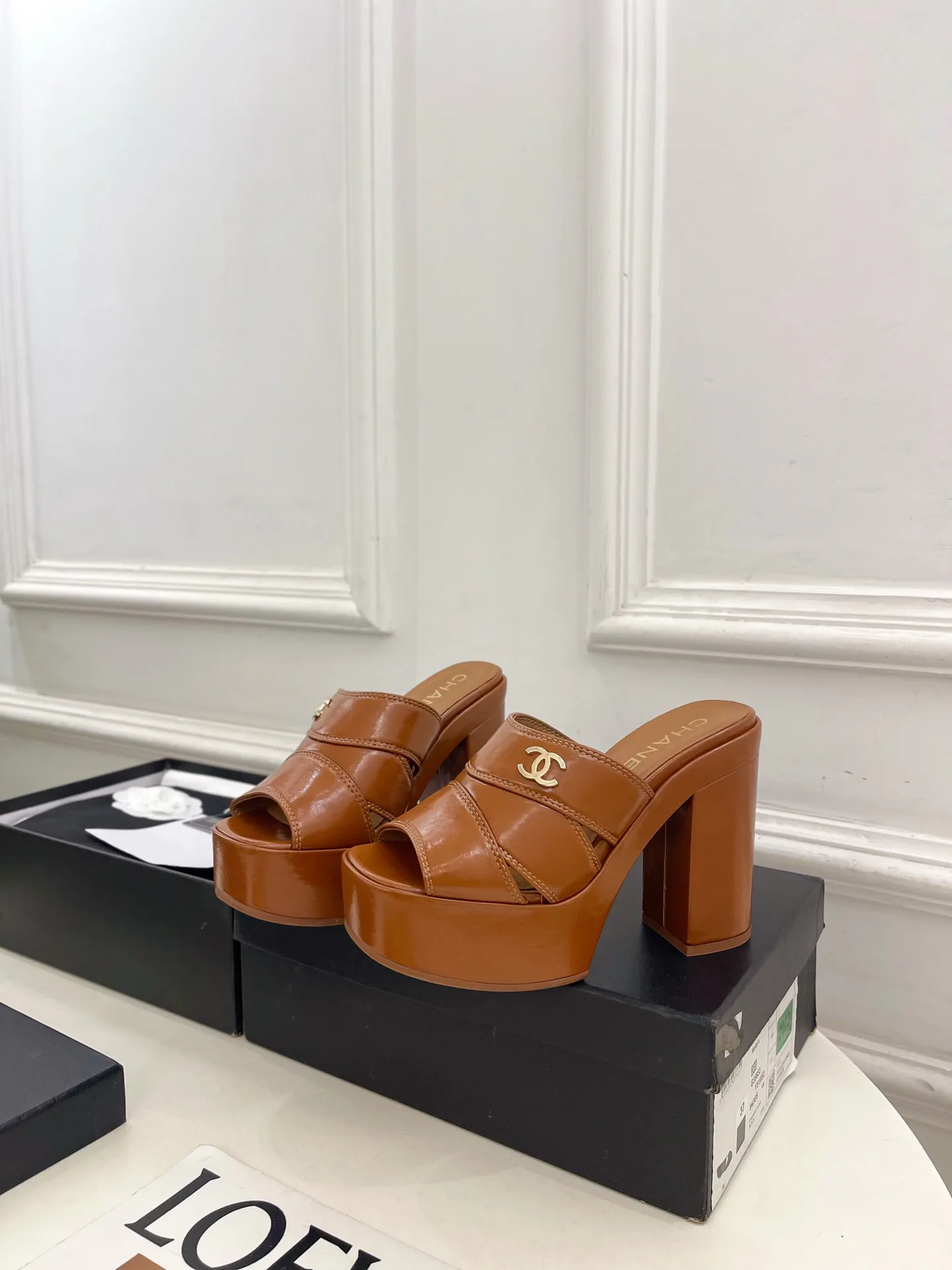 Босоножки Женские Chanel 13340917