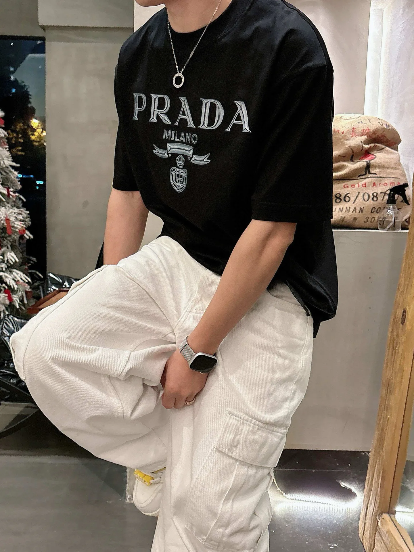 Футболки Мужские Prada 11523380