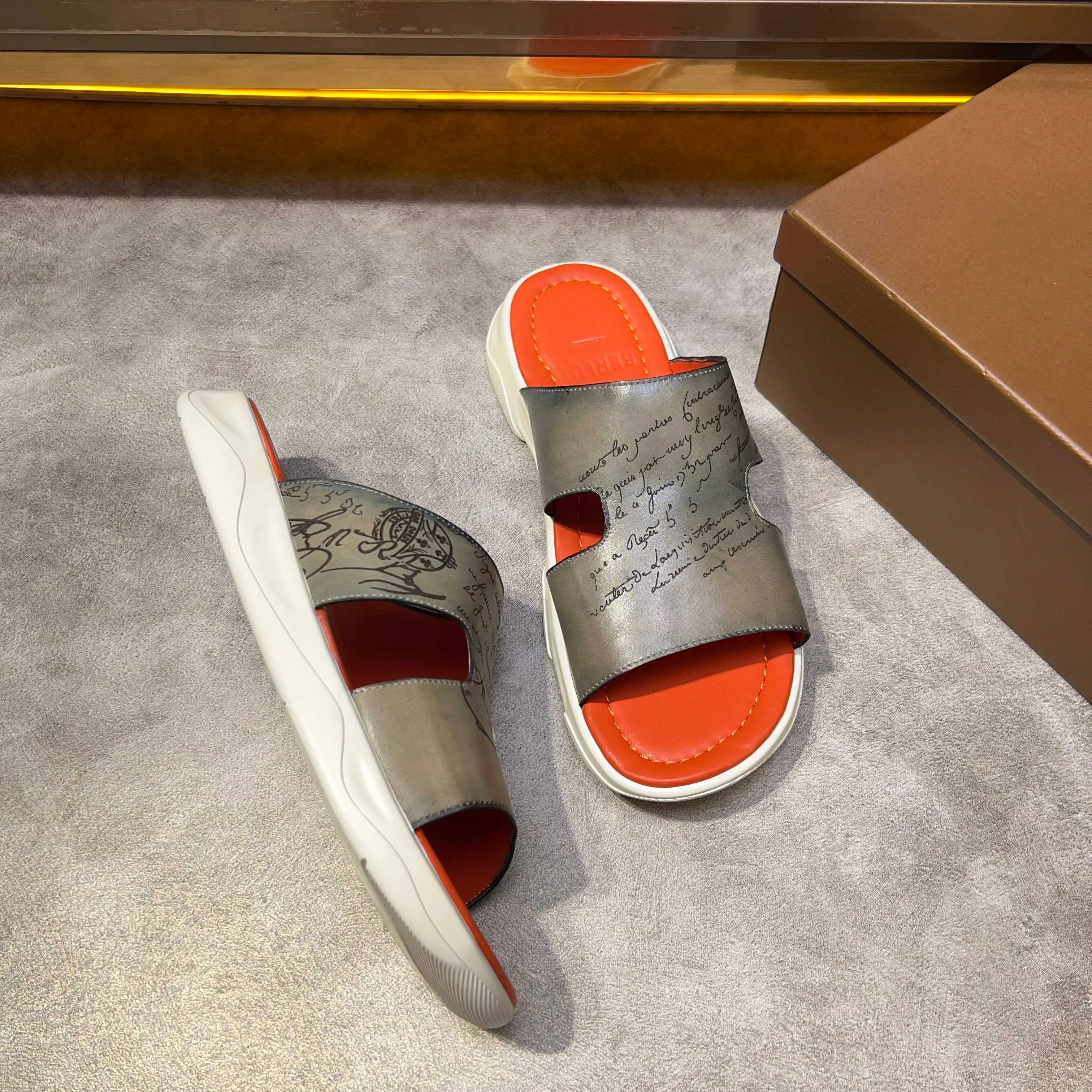 Шлепанцы Мужские Berluti 19388