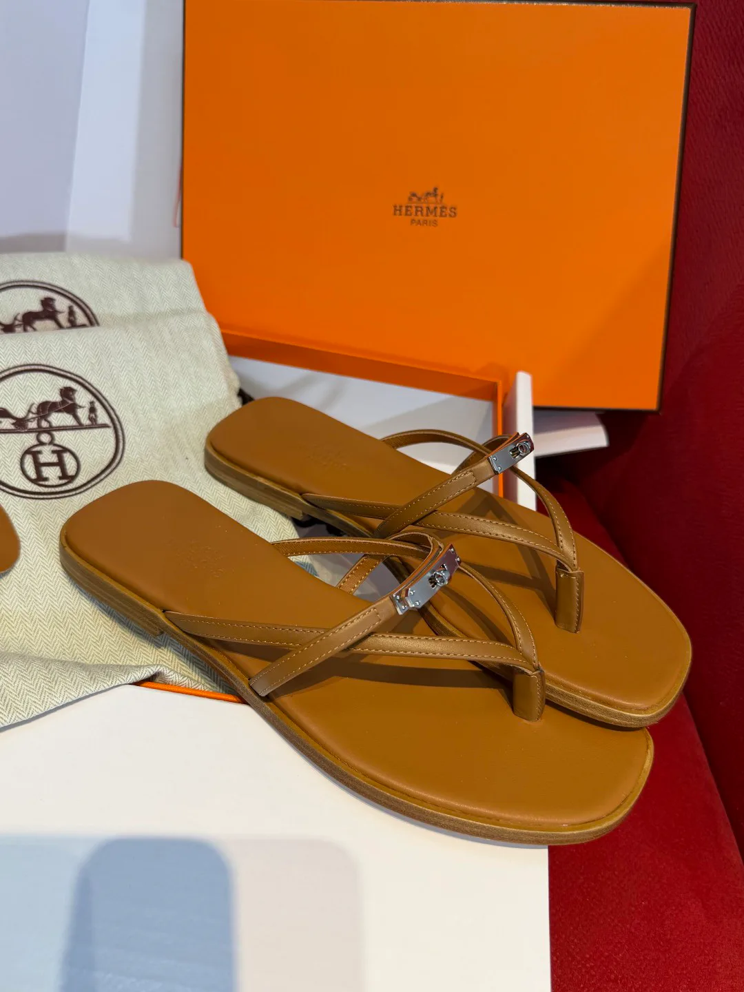 Шлепанцы Женские Hermes 11922566