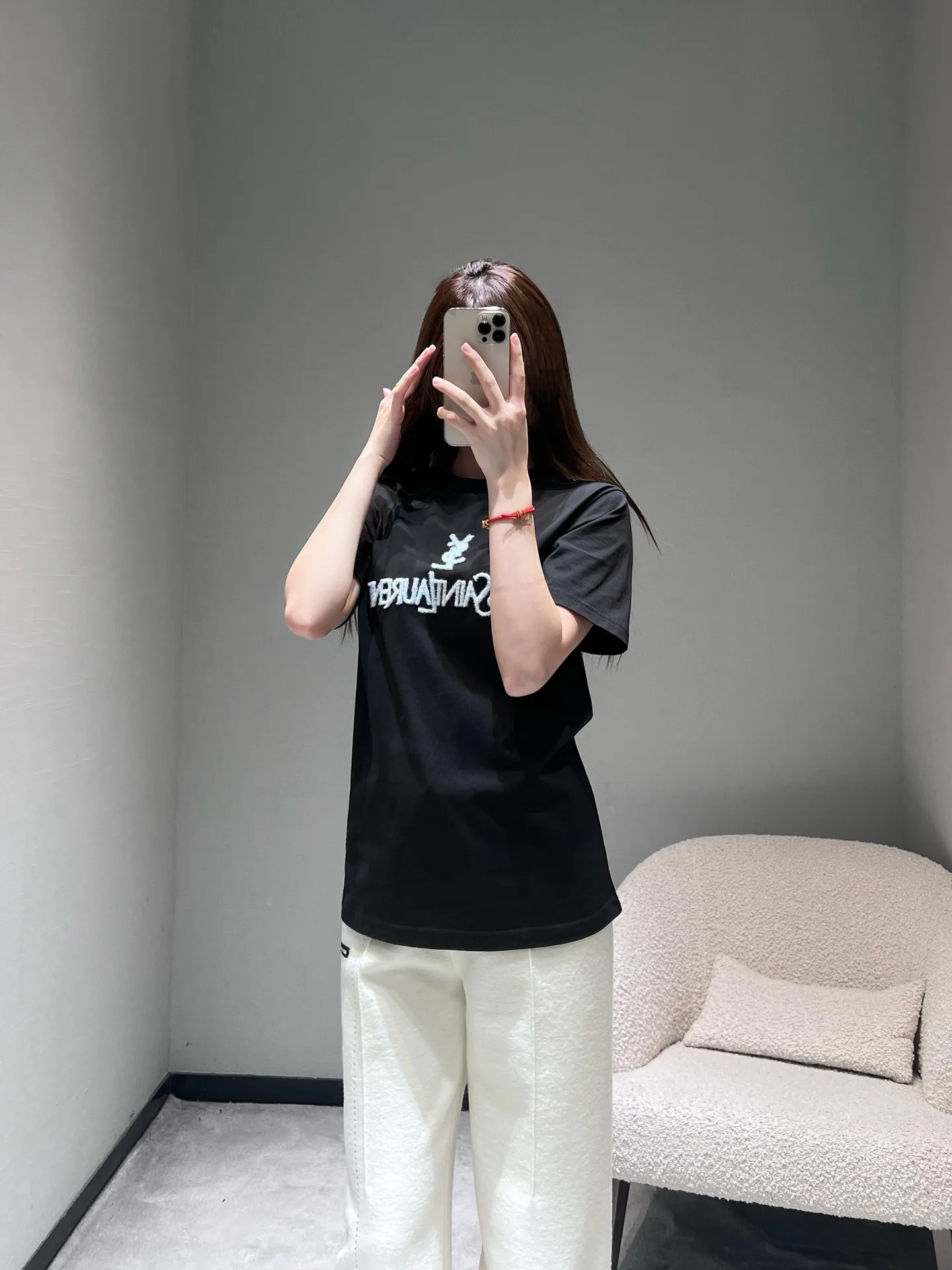 Футболки Женские Saint Laurent 934052