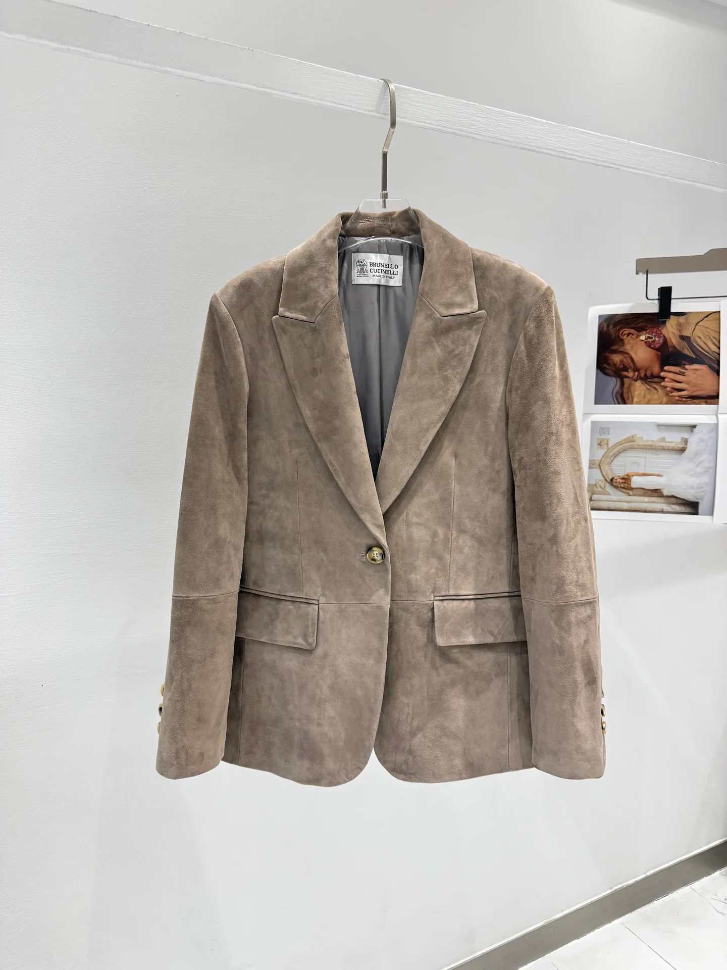 Кожаные Куртки И Дублёнки Женские Brunello Cucinelli 12956977