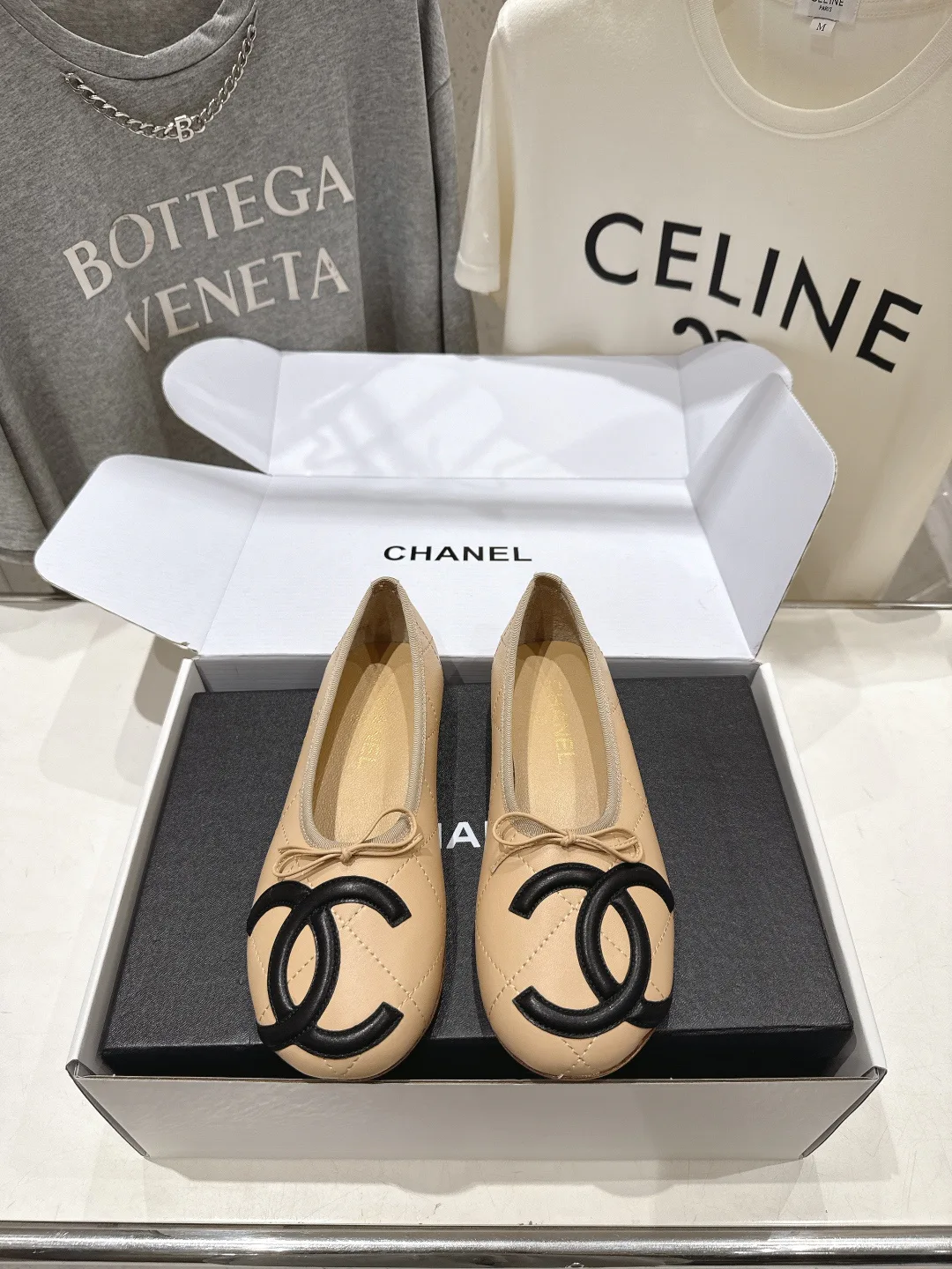 Балетки Женские Chanel 17637886