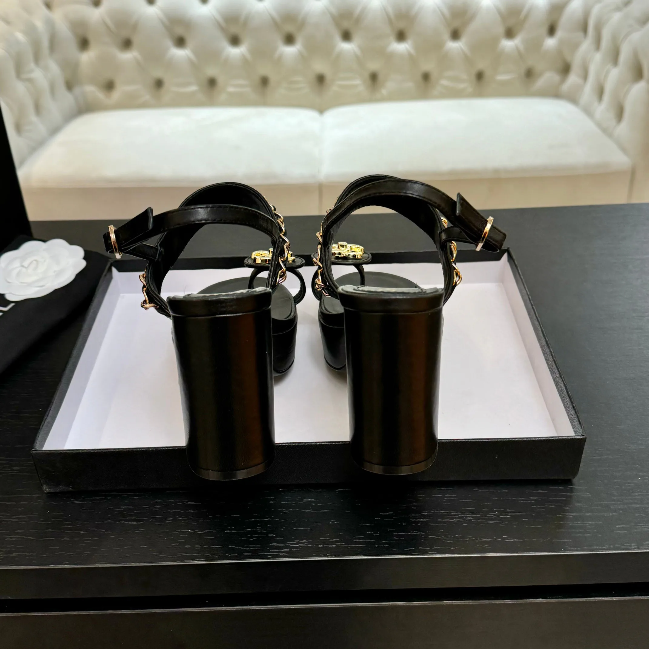 Босоножки Женские Chanel 47267