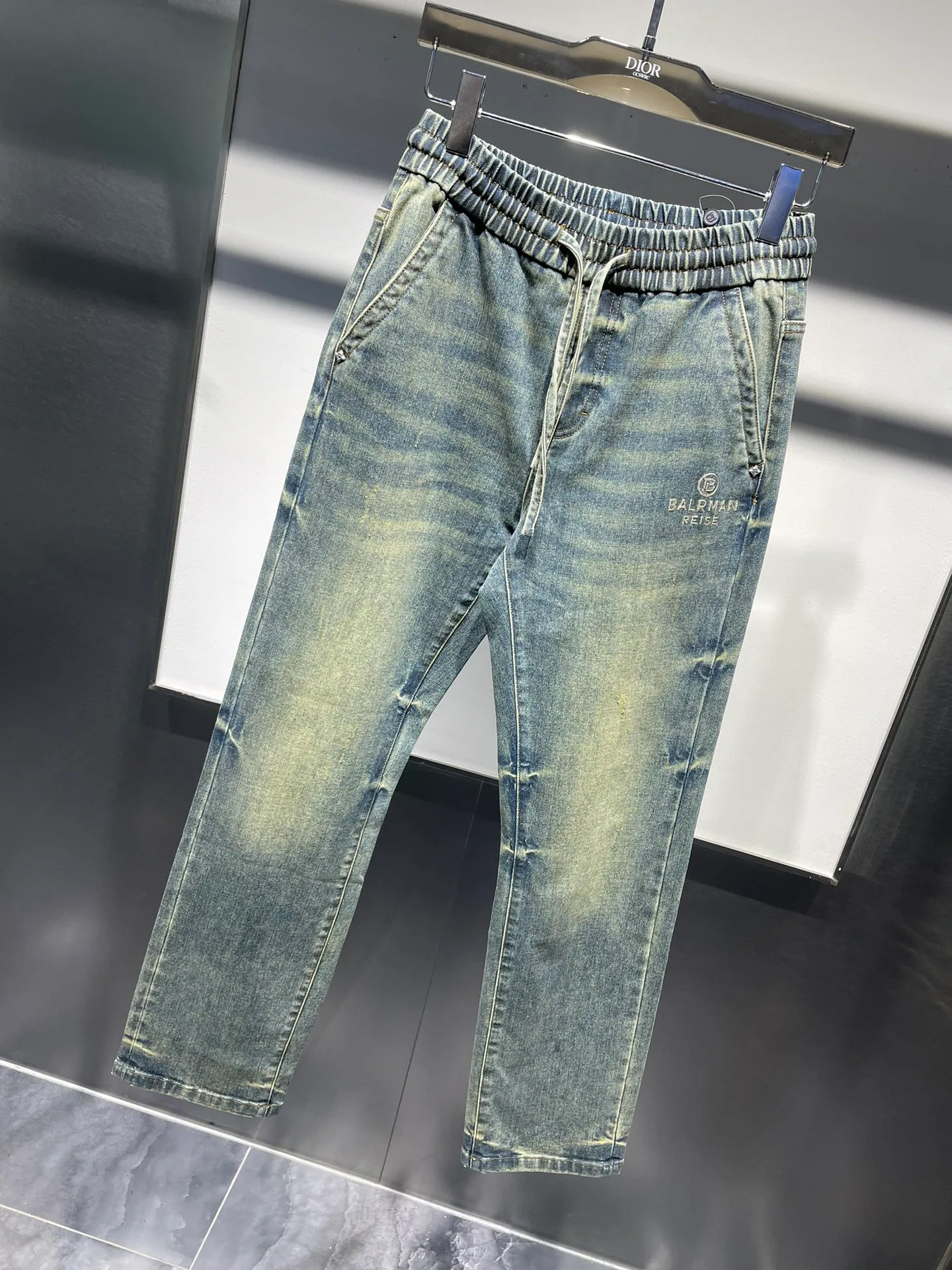 Джинсы Мужские Balmain 318204