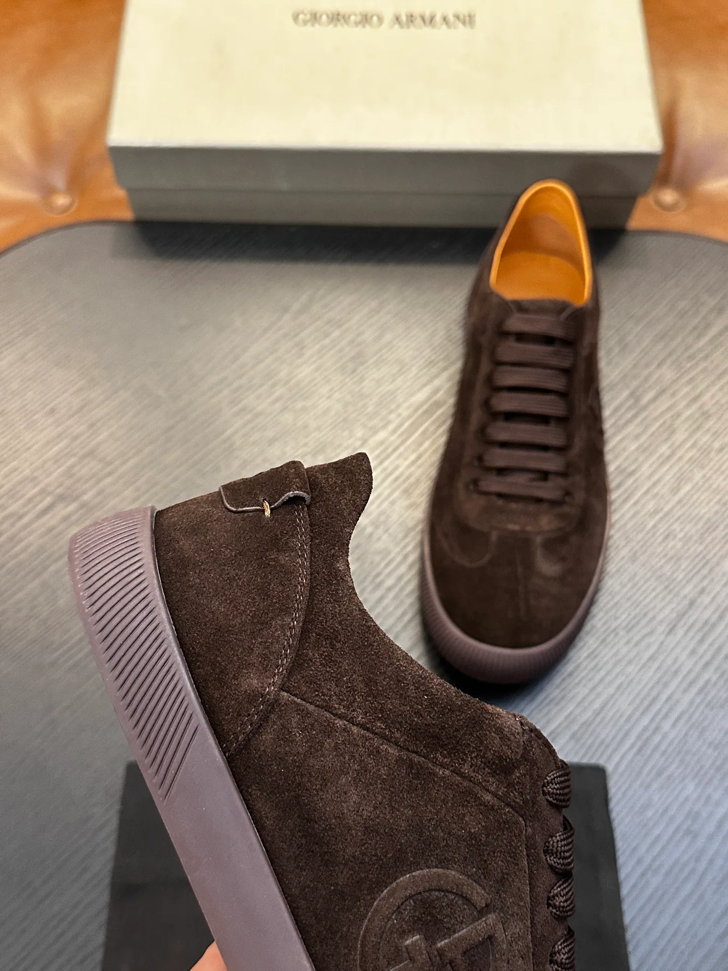 Кроссовки Мужские Armani 18017343