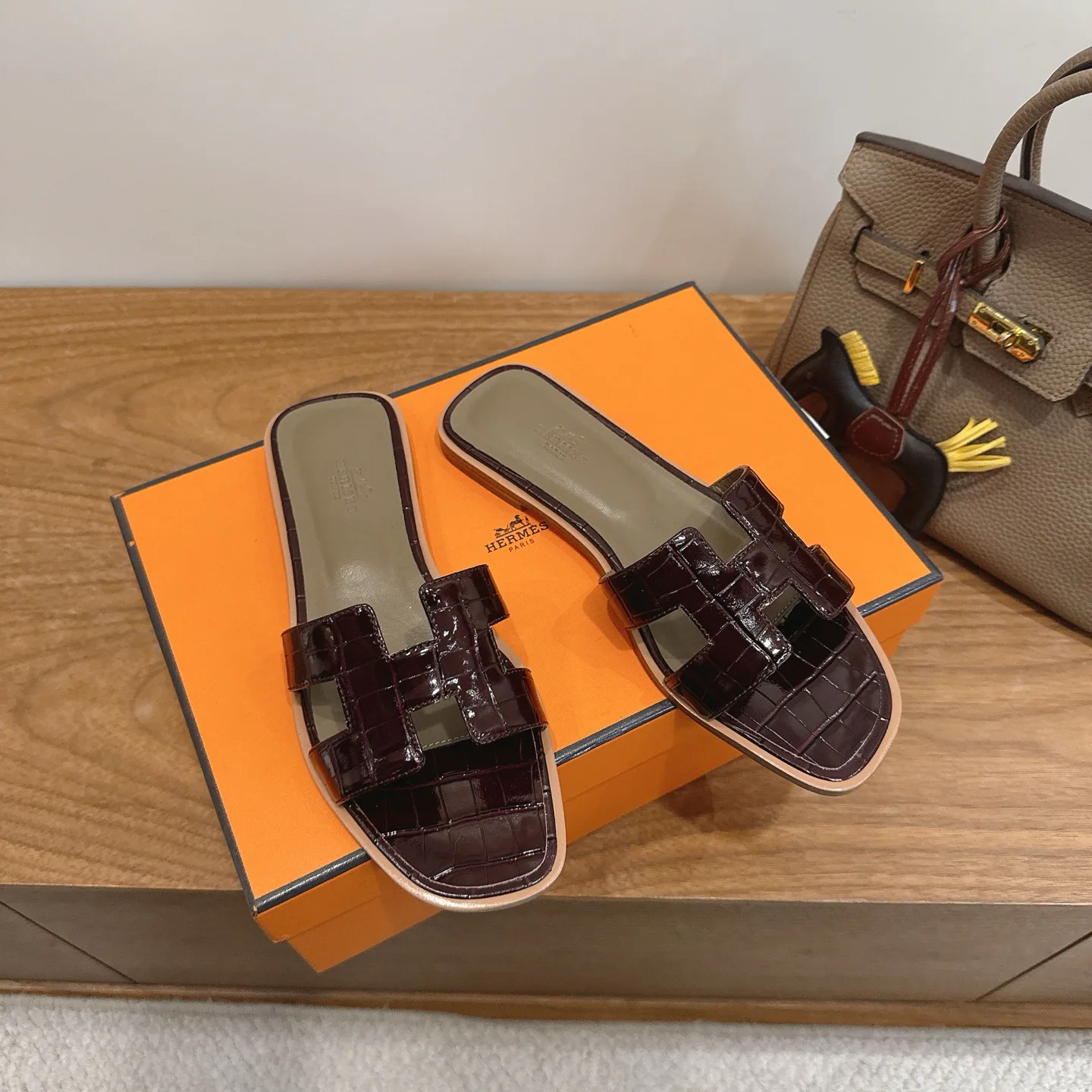 Шлепанцы Женские Hermes 1223564