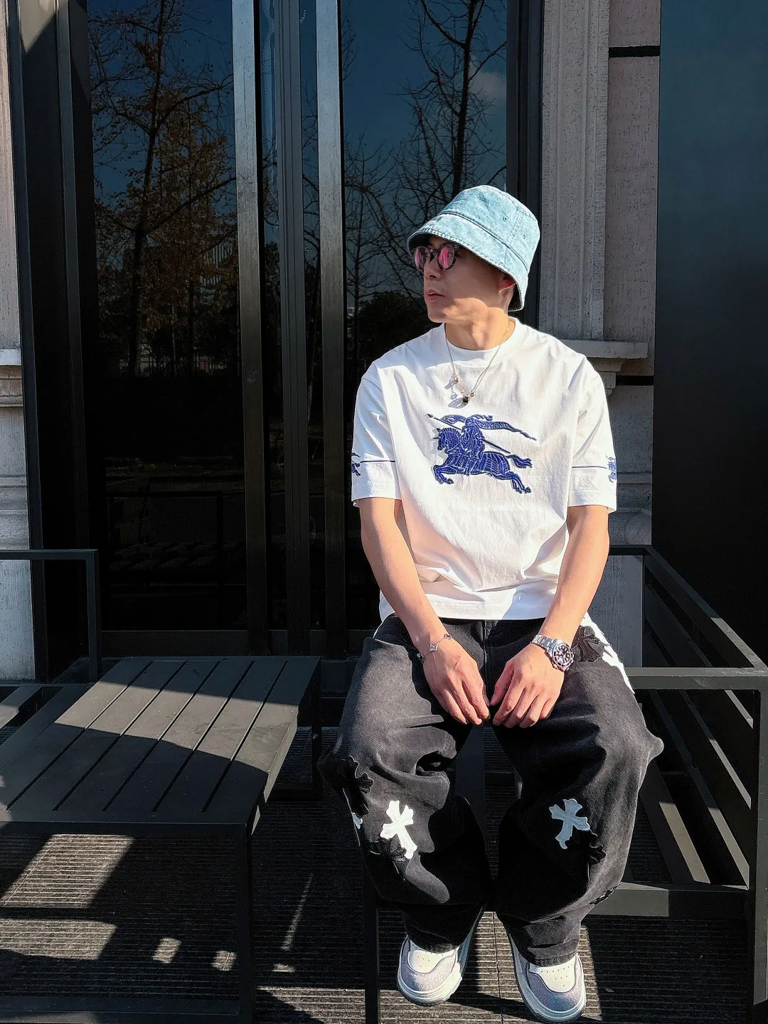 Футболки Мужские Burberry 3368