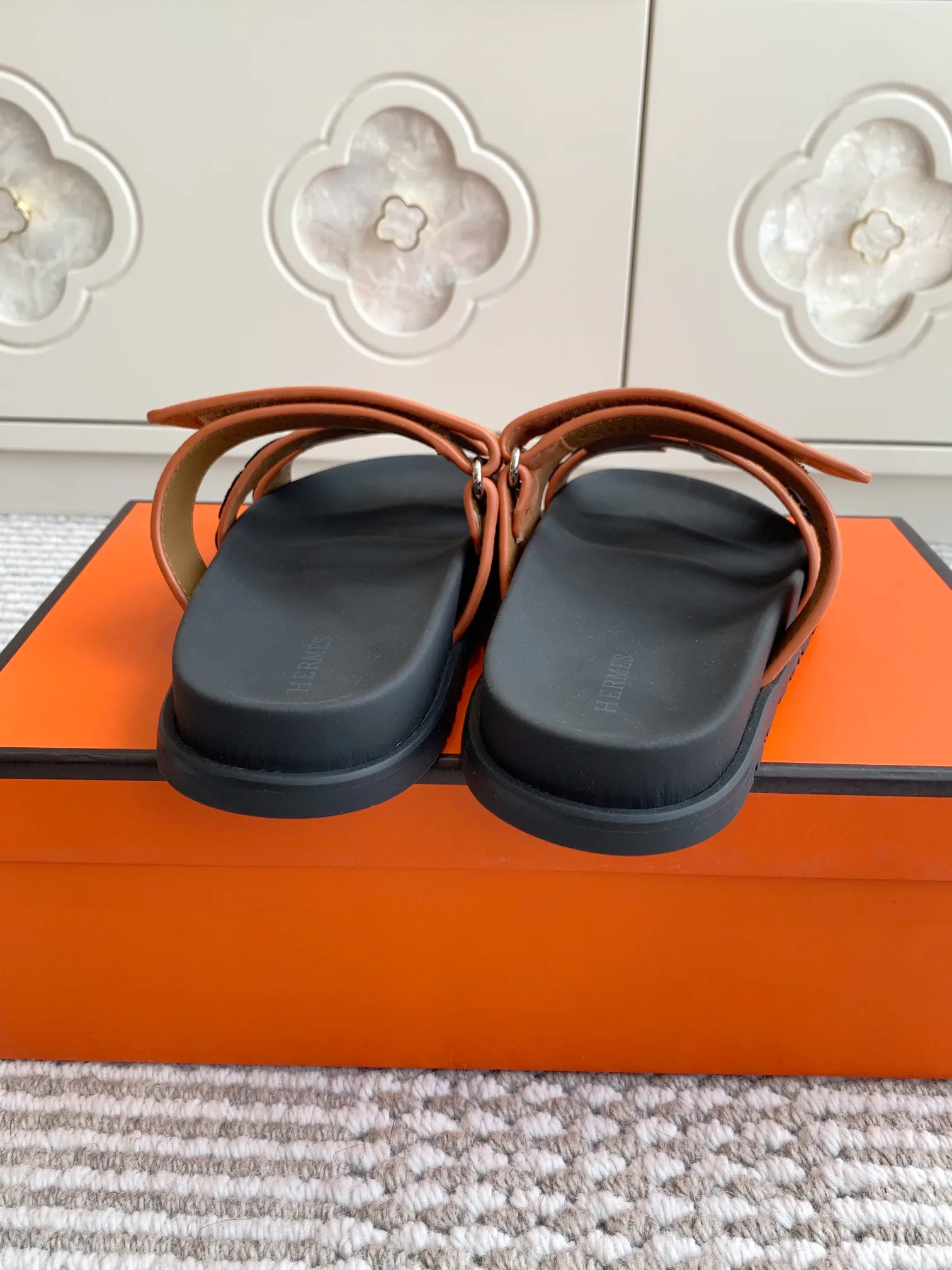 Шлепанцы Женские Hermes 10320