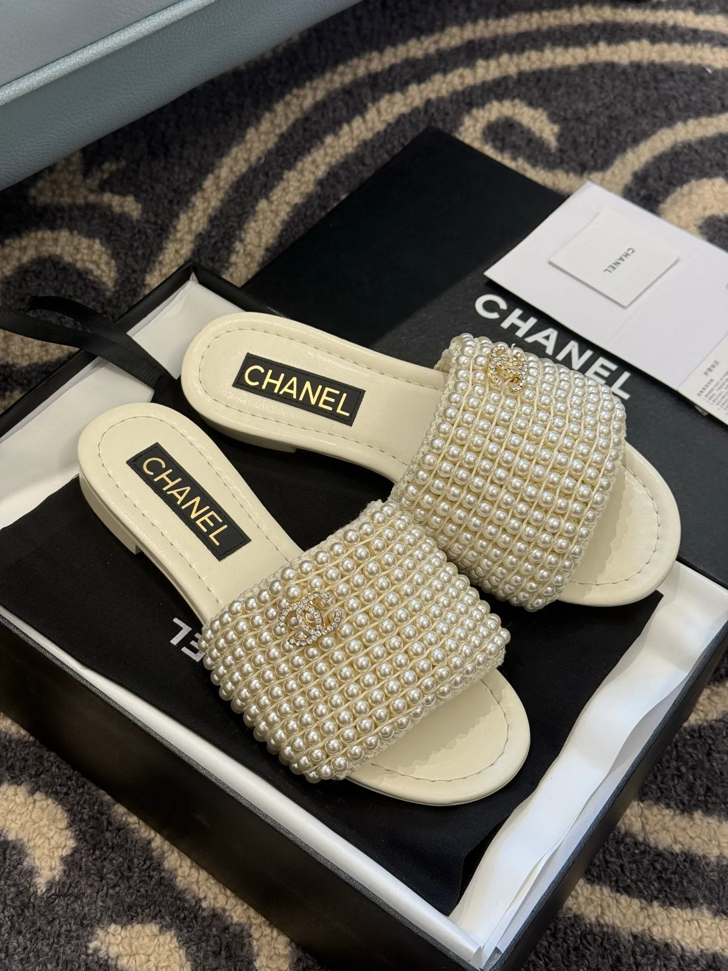 Шлепанцы Женские Chanel 36276