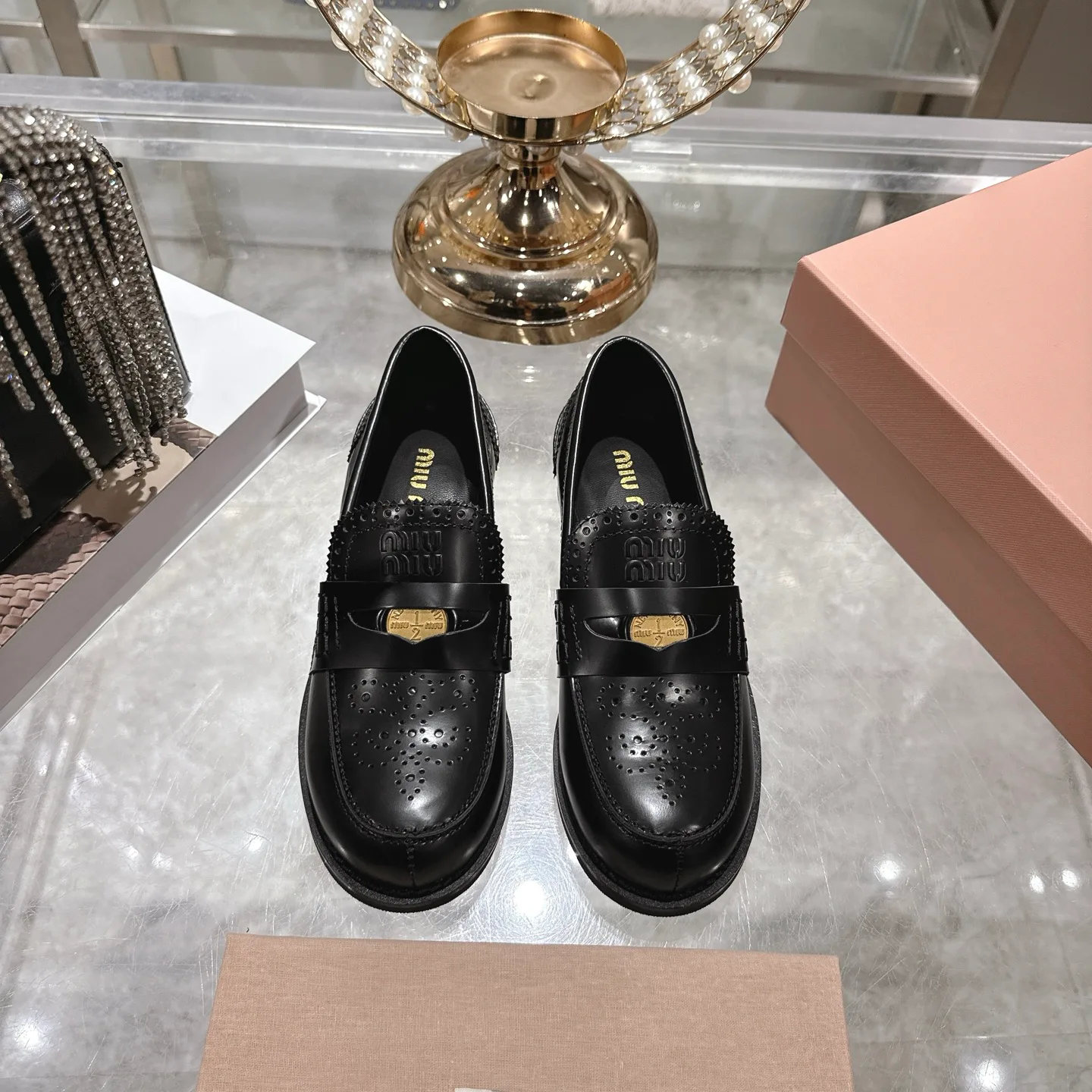 Лоферы Женские Miu Miu 397859