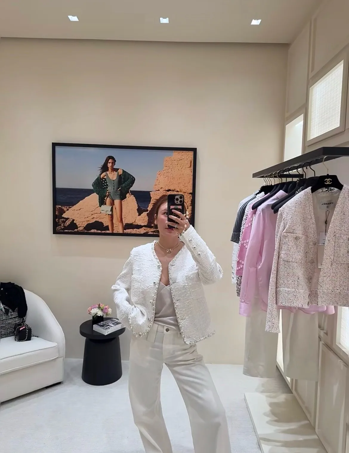 Куртки И Пуховики Женские Chanel 66193