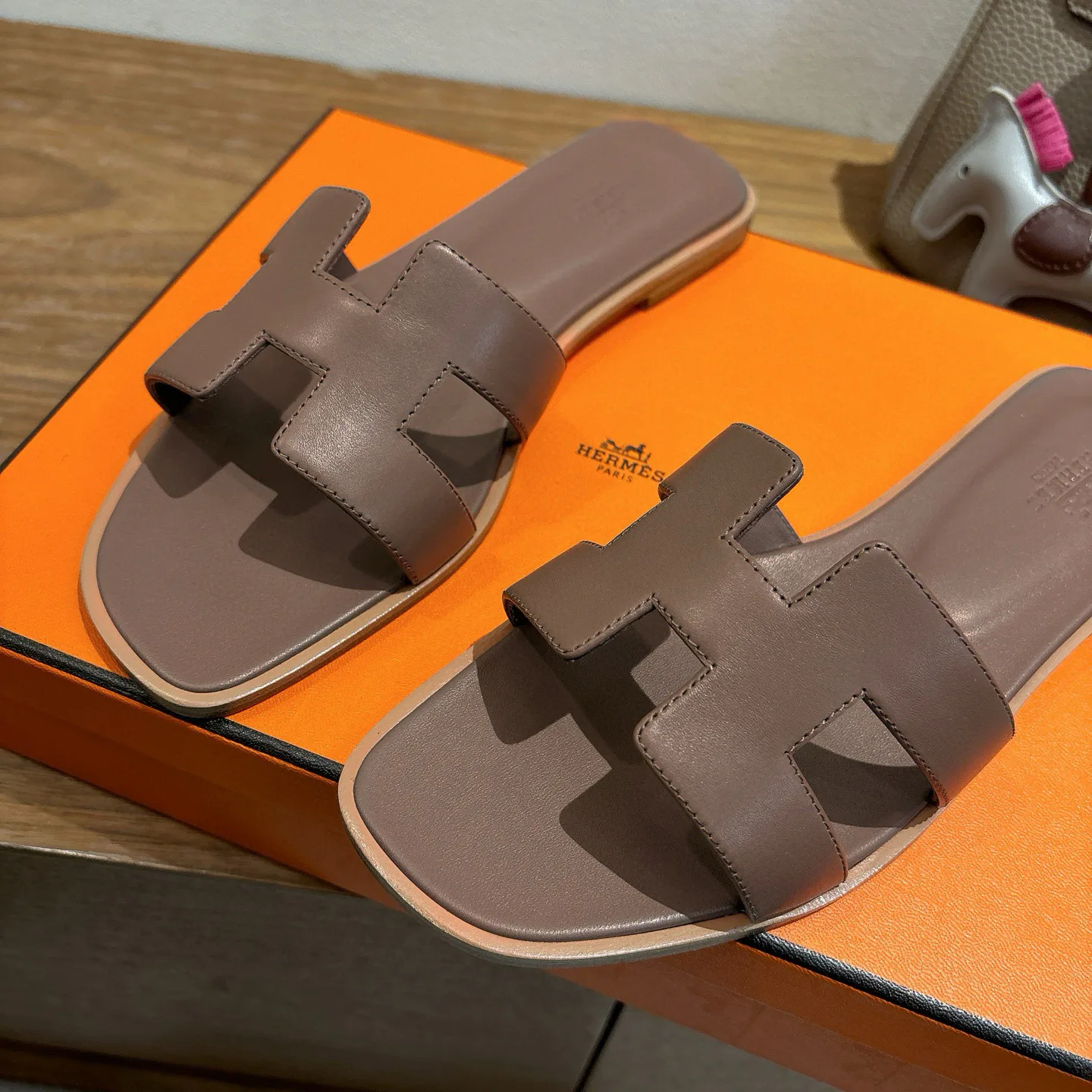 Шлепанцы Женские Hermes 396975