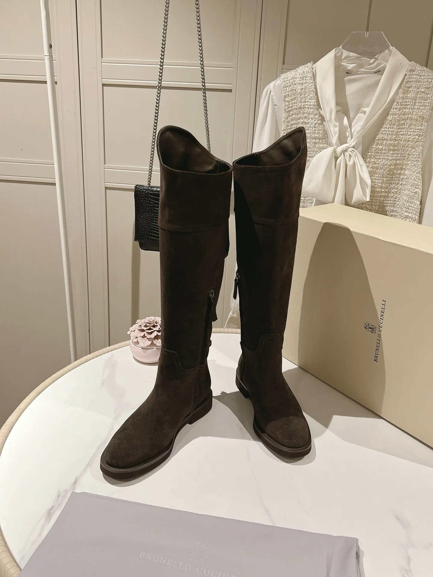 Сапоги Женские Brunello Cucinelli 18269642