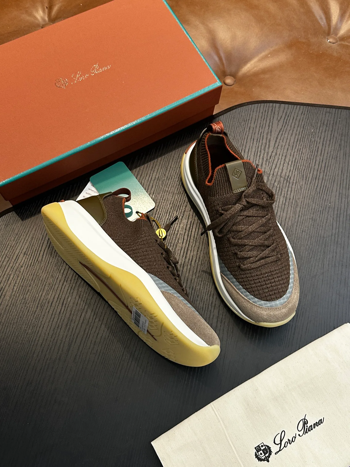 Кроссовки Мужские Loro Piana 284200