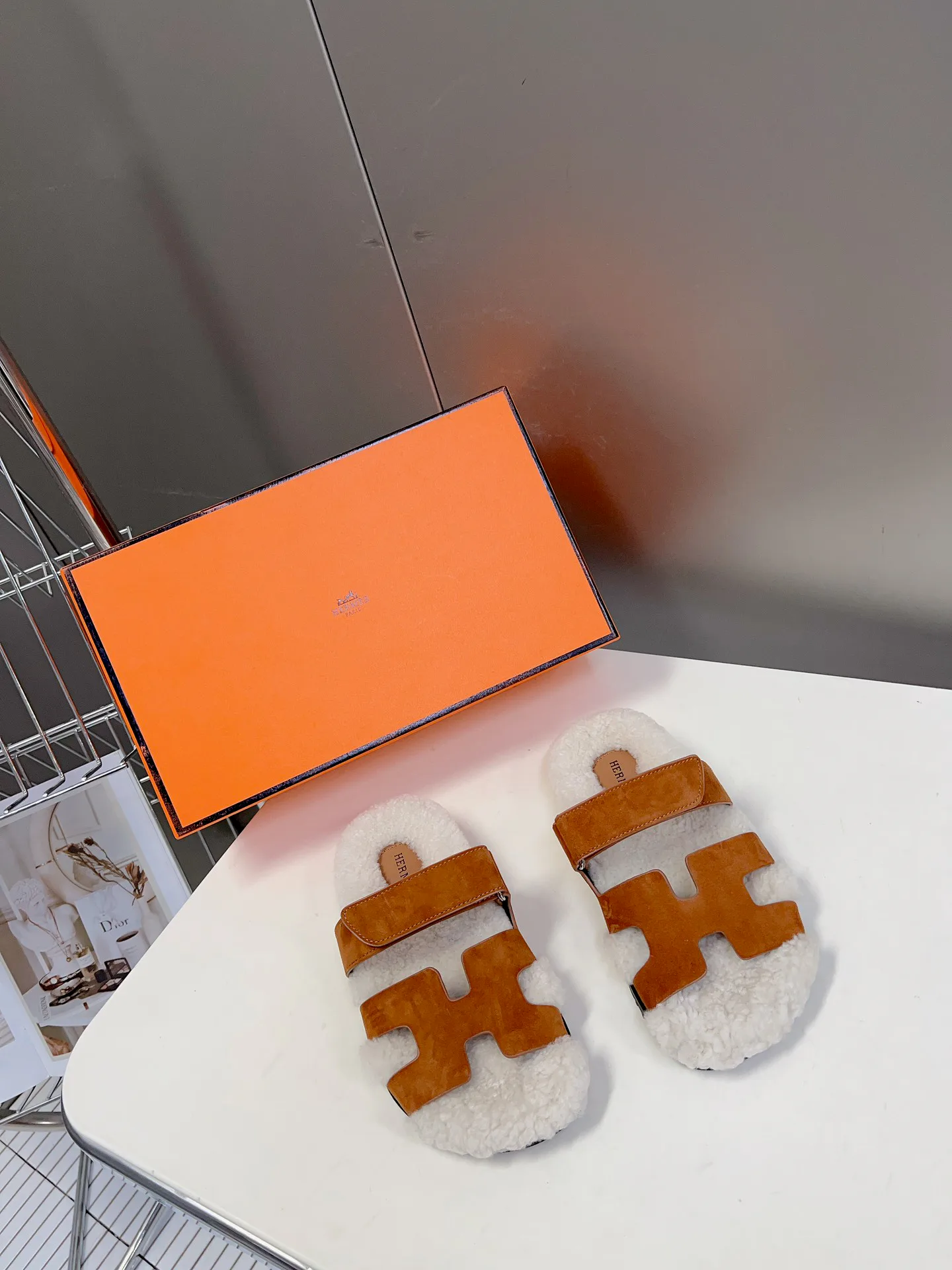 Тапочки Женские Hermes 68436