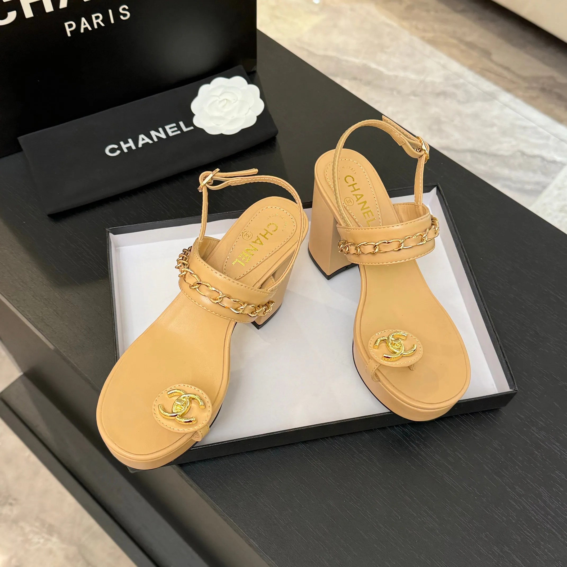 Босоножки Женские Chanel 47270