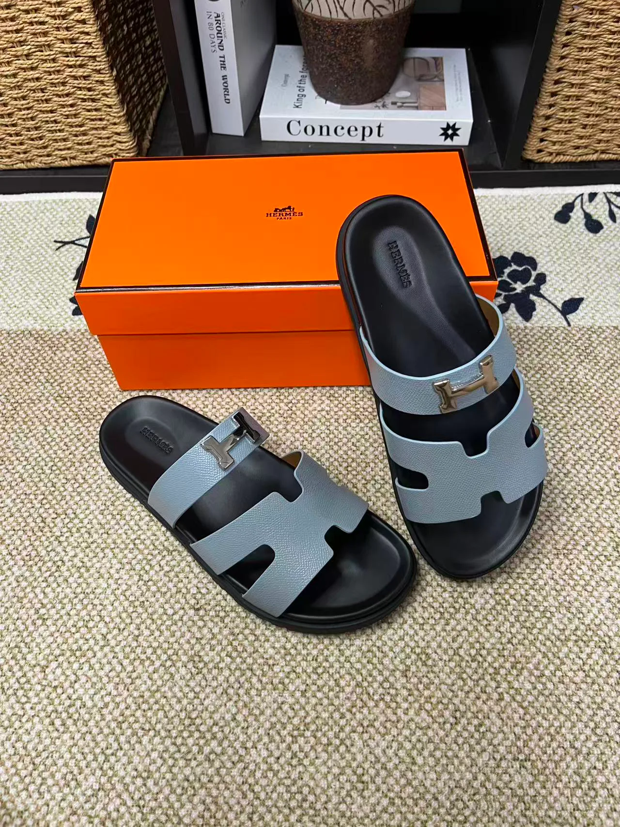 Шлепанцы Женские Hermes 991606