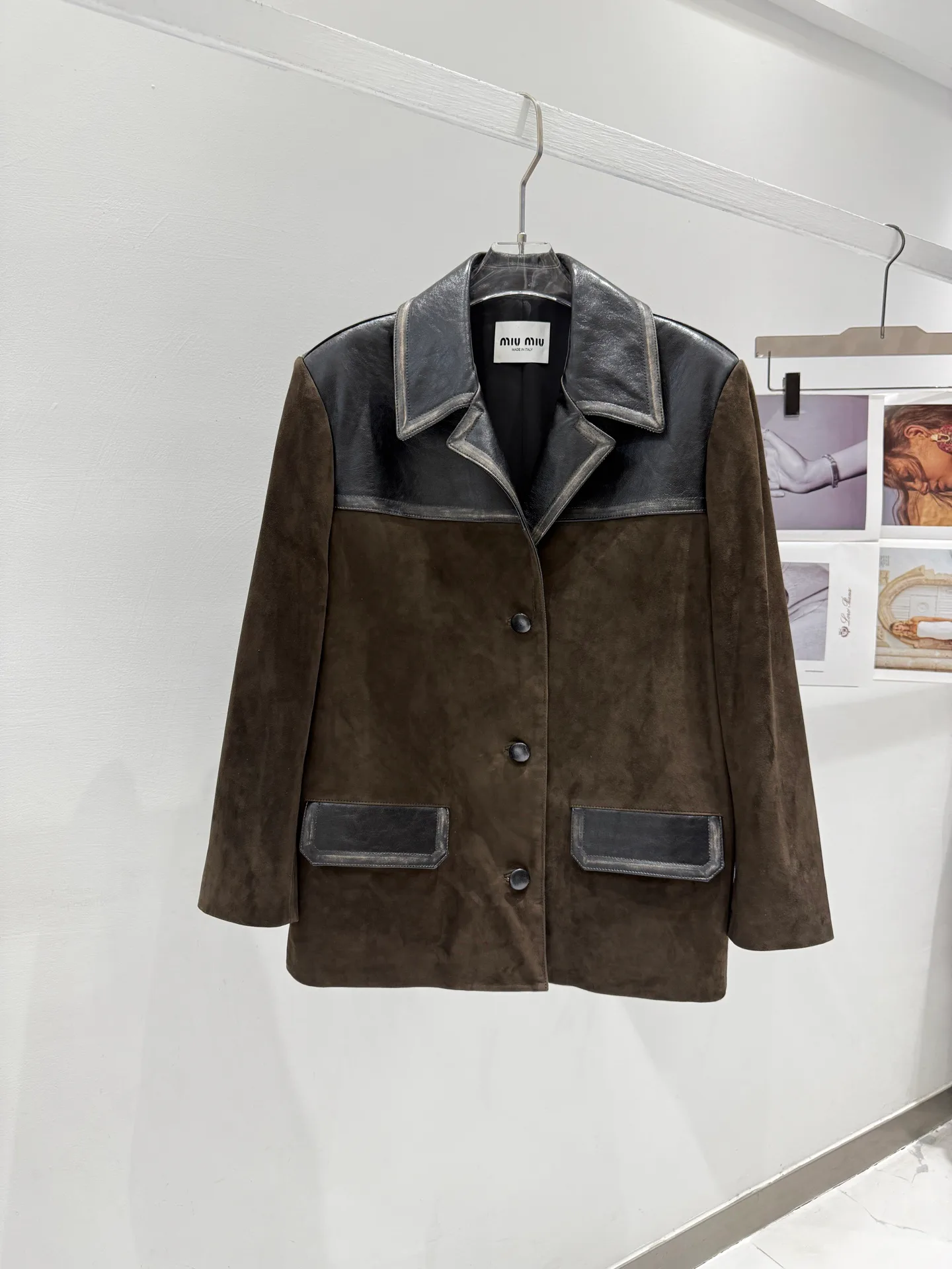 Кожаные Куртки И Дублёнки Женские Miu Miu 12956983