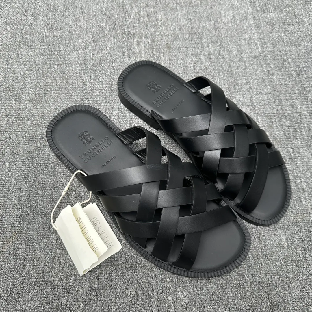 Шлепанцы Мужские Brunello Cucinelli 17869362