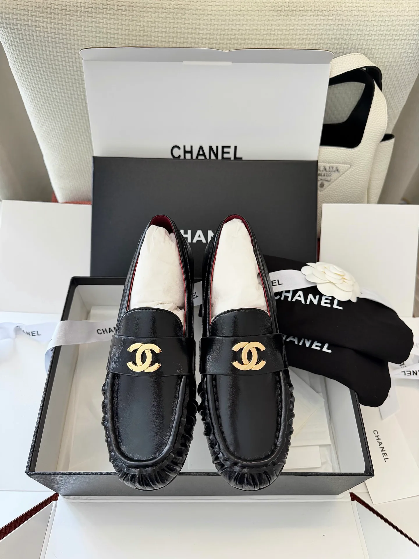 Лоферы И Мокасины Женские Chanel 17941728