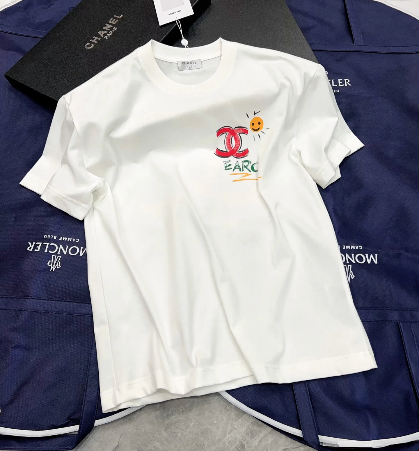 Футболки Мужские Chanel 3376769