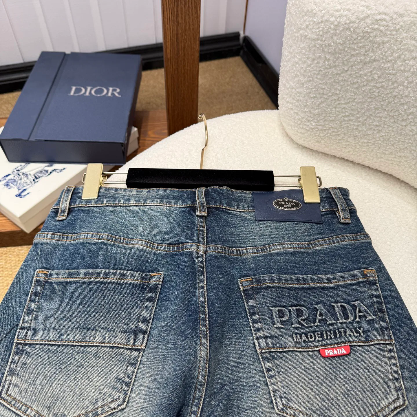 Джинсы Мужские Prada 18029716