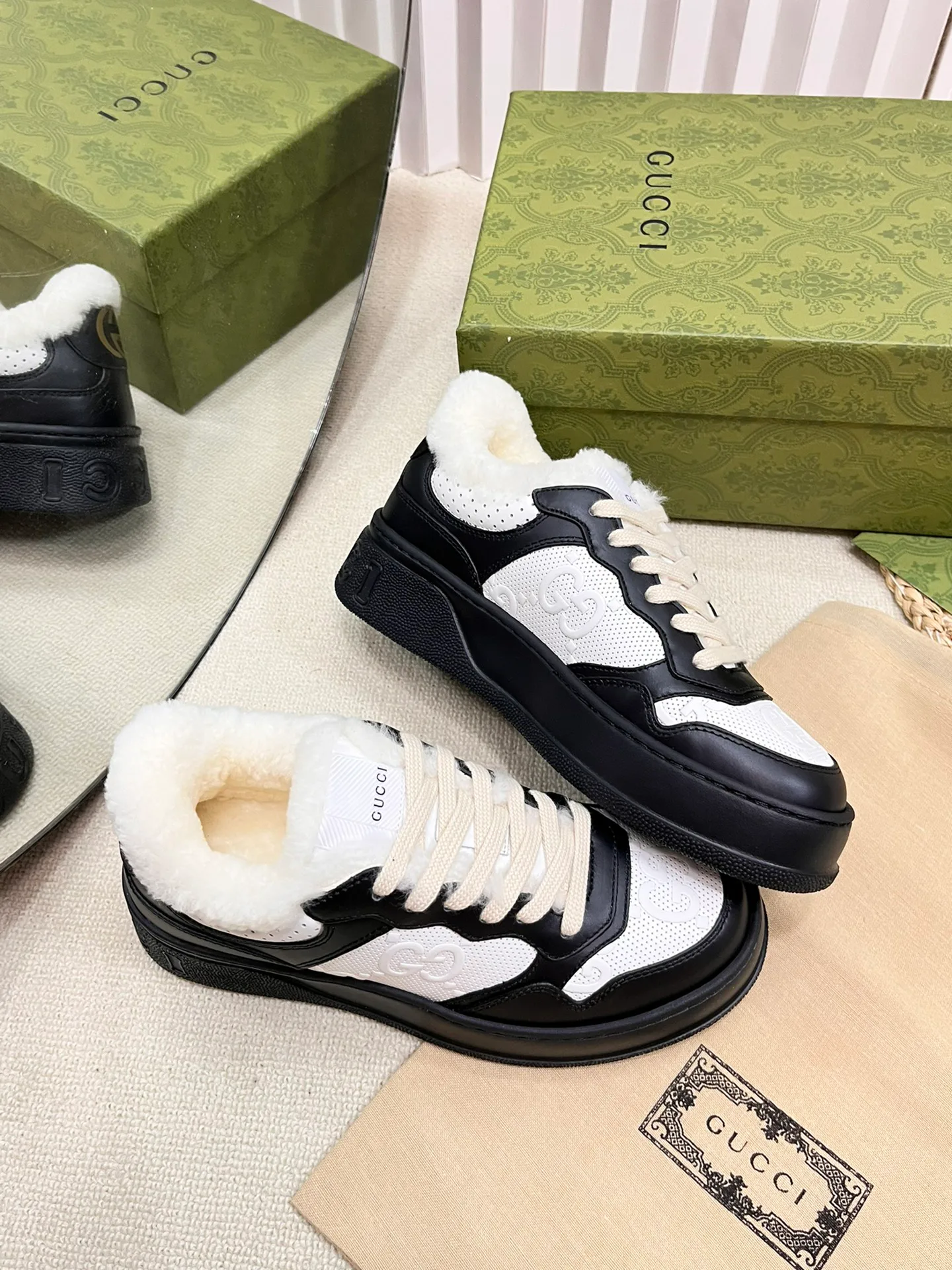 Угги Женские Gucci 415635