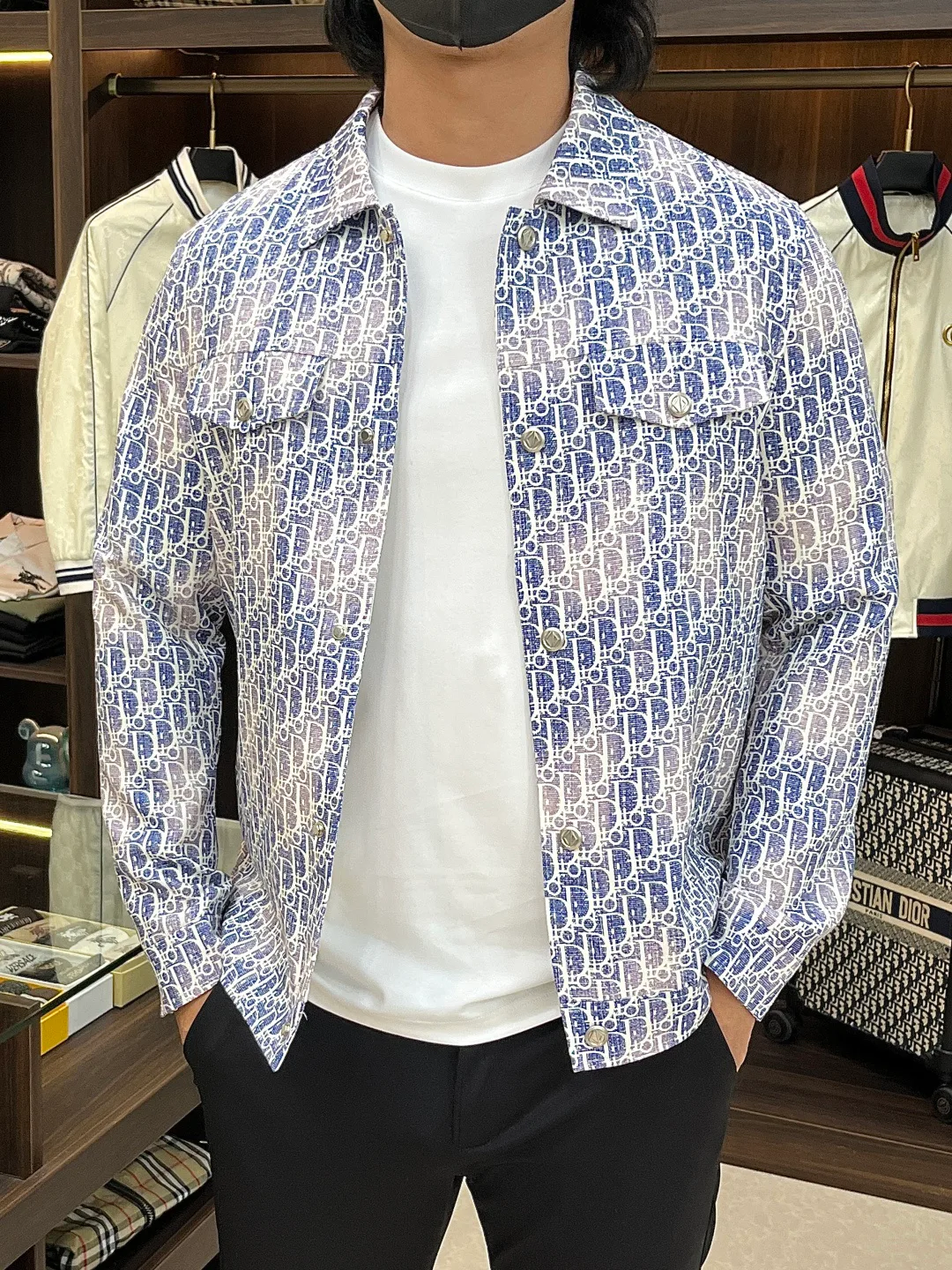 Куртки И Пуховики Мужские Christian Dior 11000611