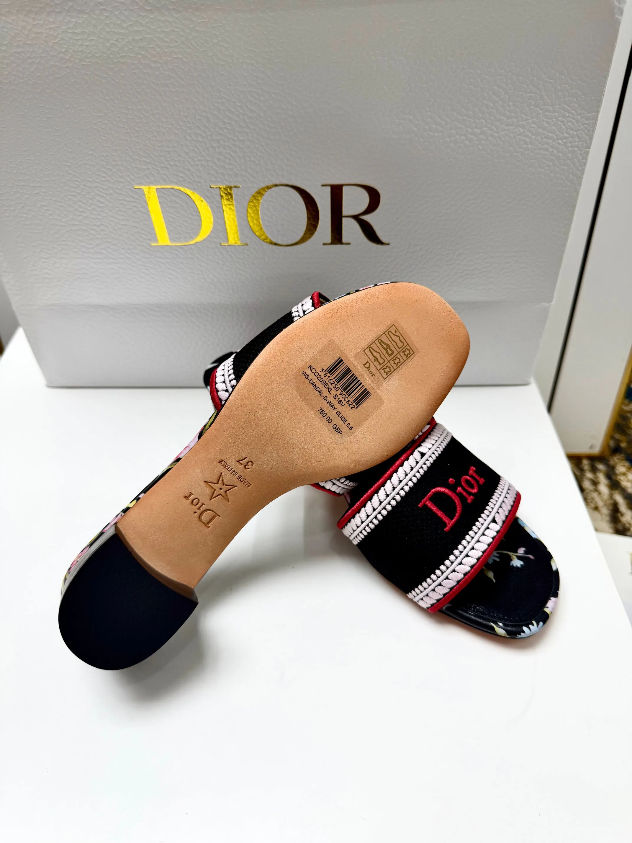 Сандалии Женские Christian Dior 12877273