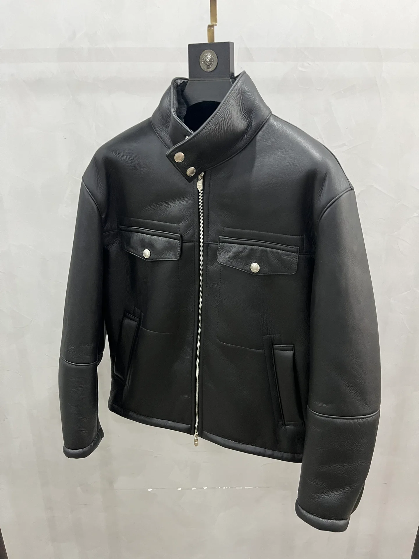 Кожаные Куртки И Дублёнки Мужские Hermes 790125