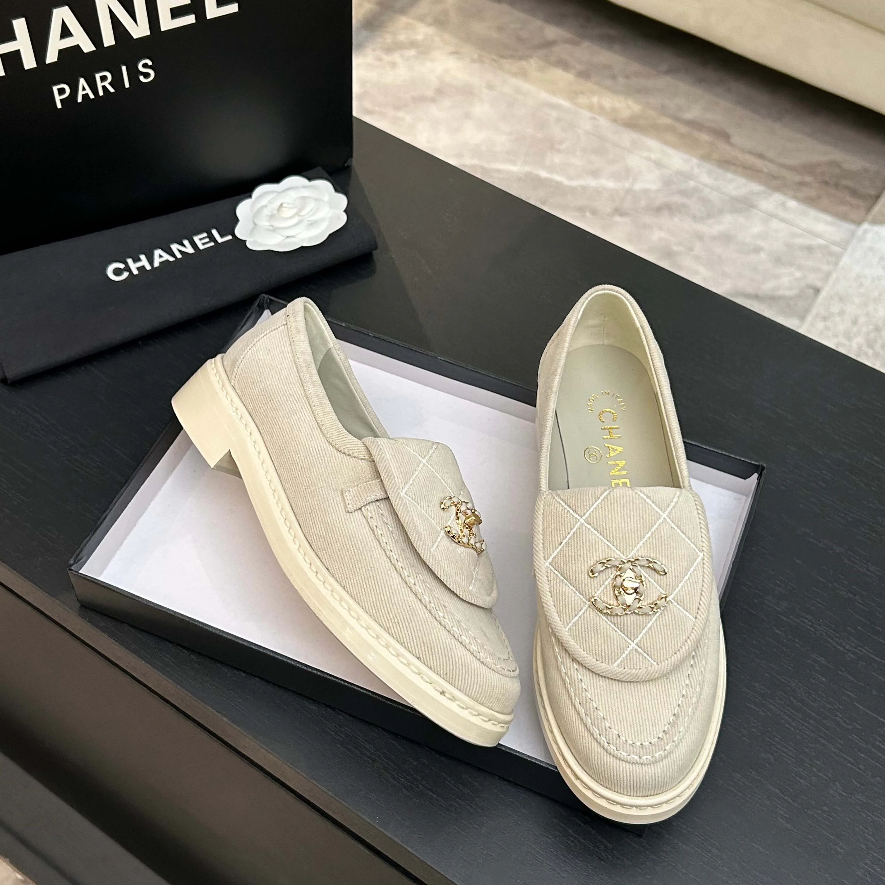 Лоферы И Мокасины Женские Chanel 11347093