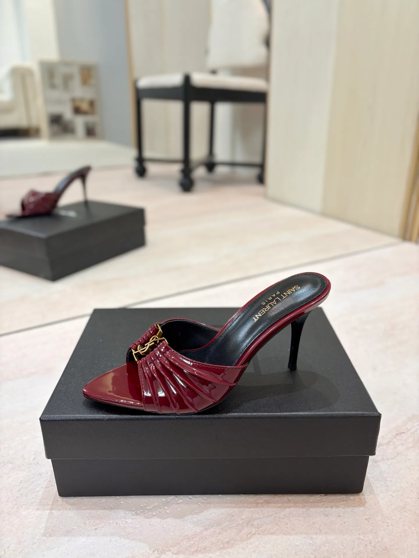 Мюли И Сабо Женские Saint Laurent 17476094