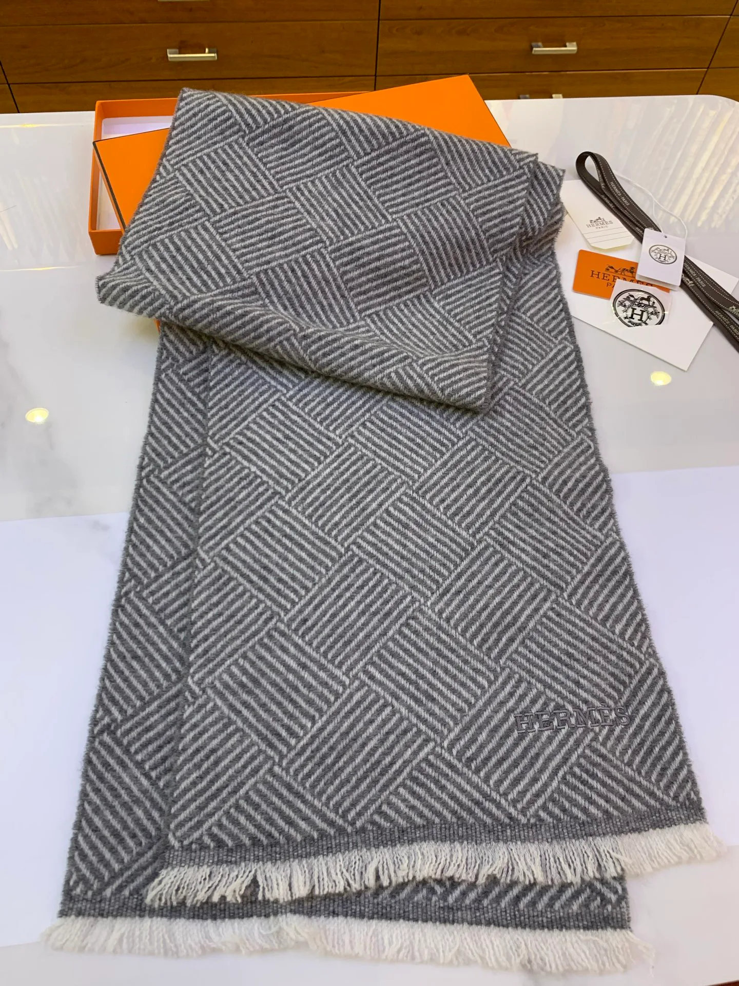 Шарфы Hermes 18437539
