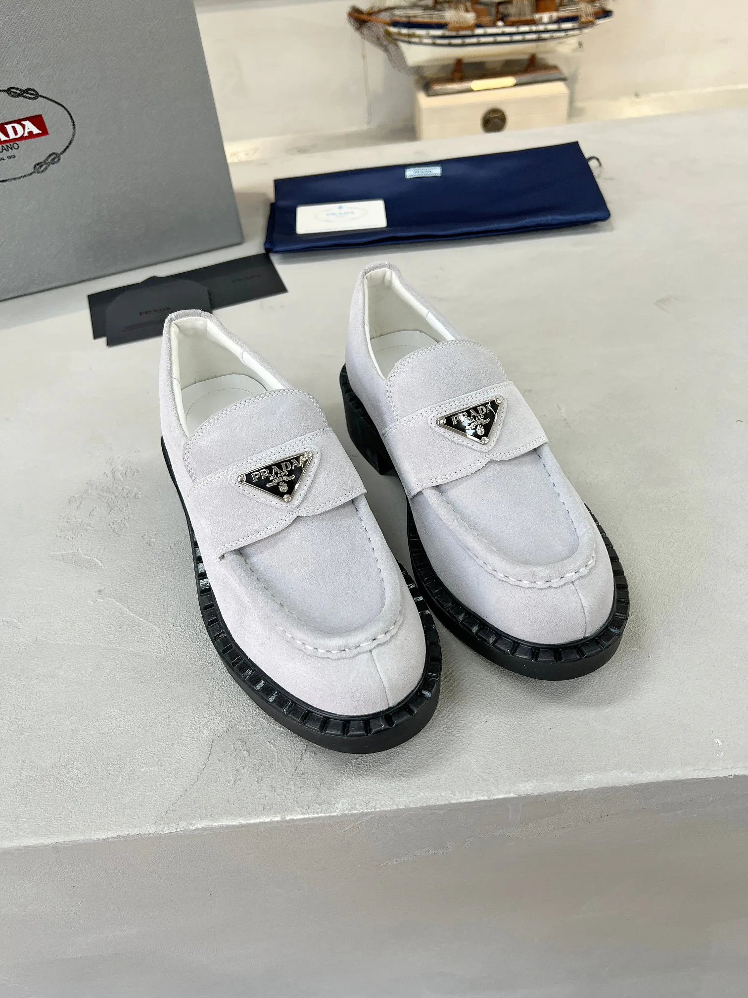 Лоферы Женские Prada 71892