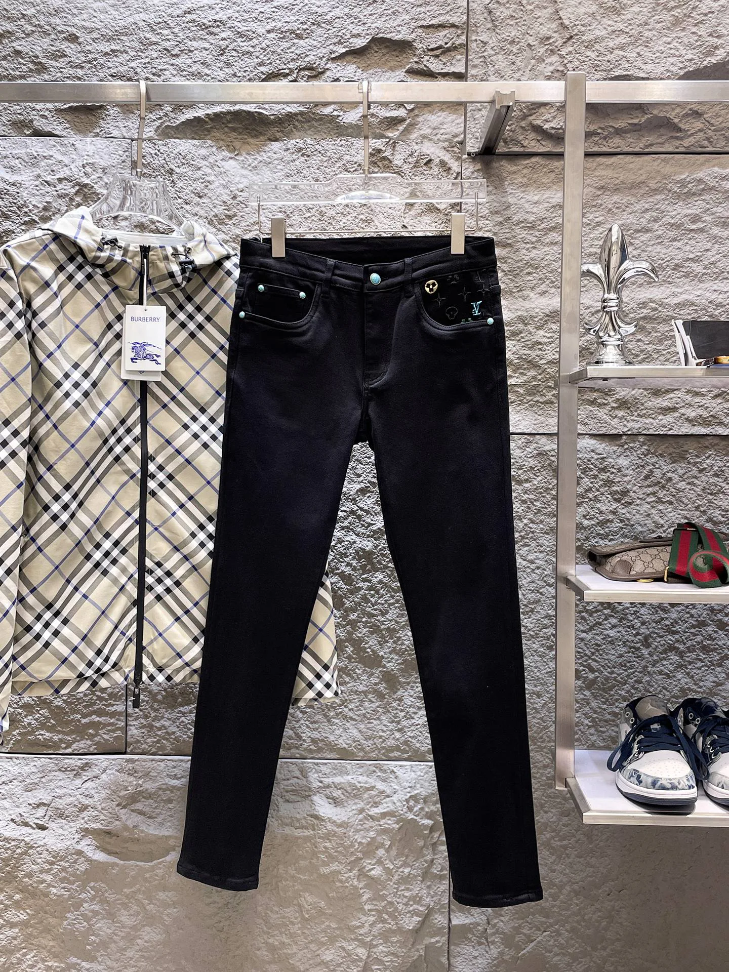 Джинсы Мужские Louis Vuitton 877530