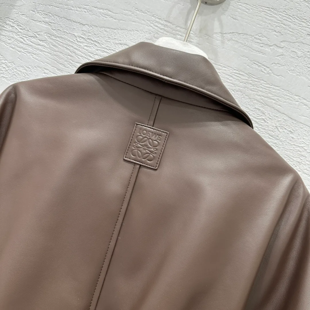 Кожаные Куртки И Дублёнки Женские Loewe 1805954