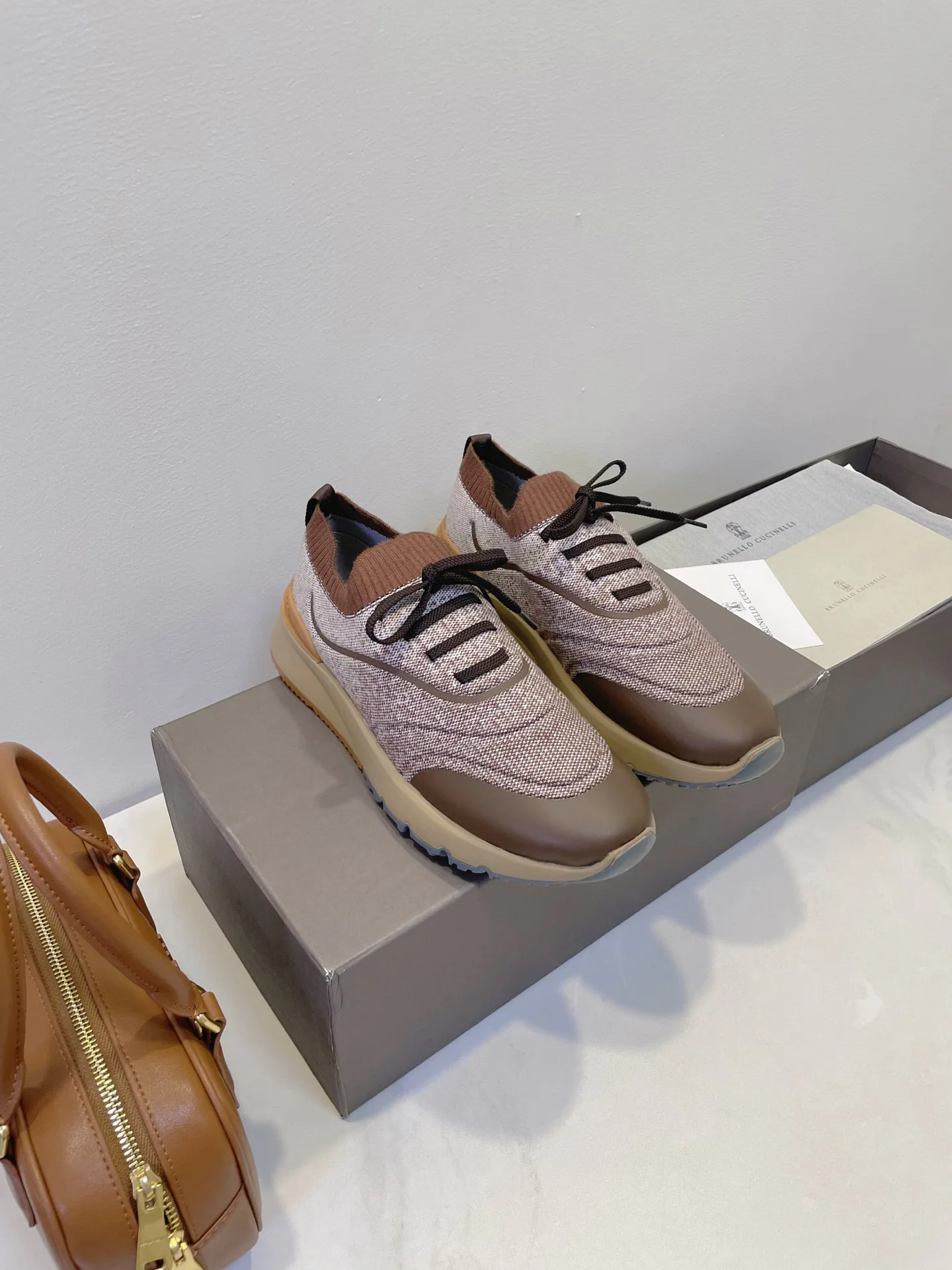 Кроссовки Мужские Brunello Cucinelli 454392