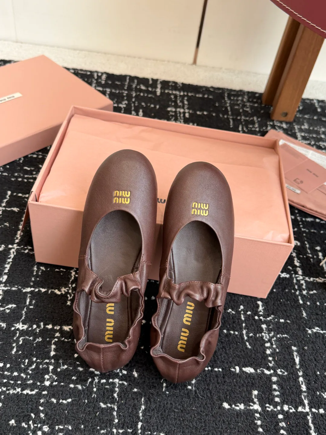 Балетки Женские Miu Miu 13370935