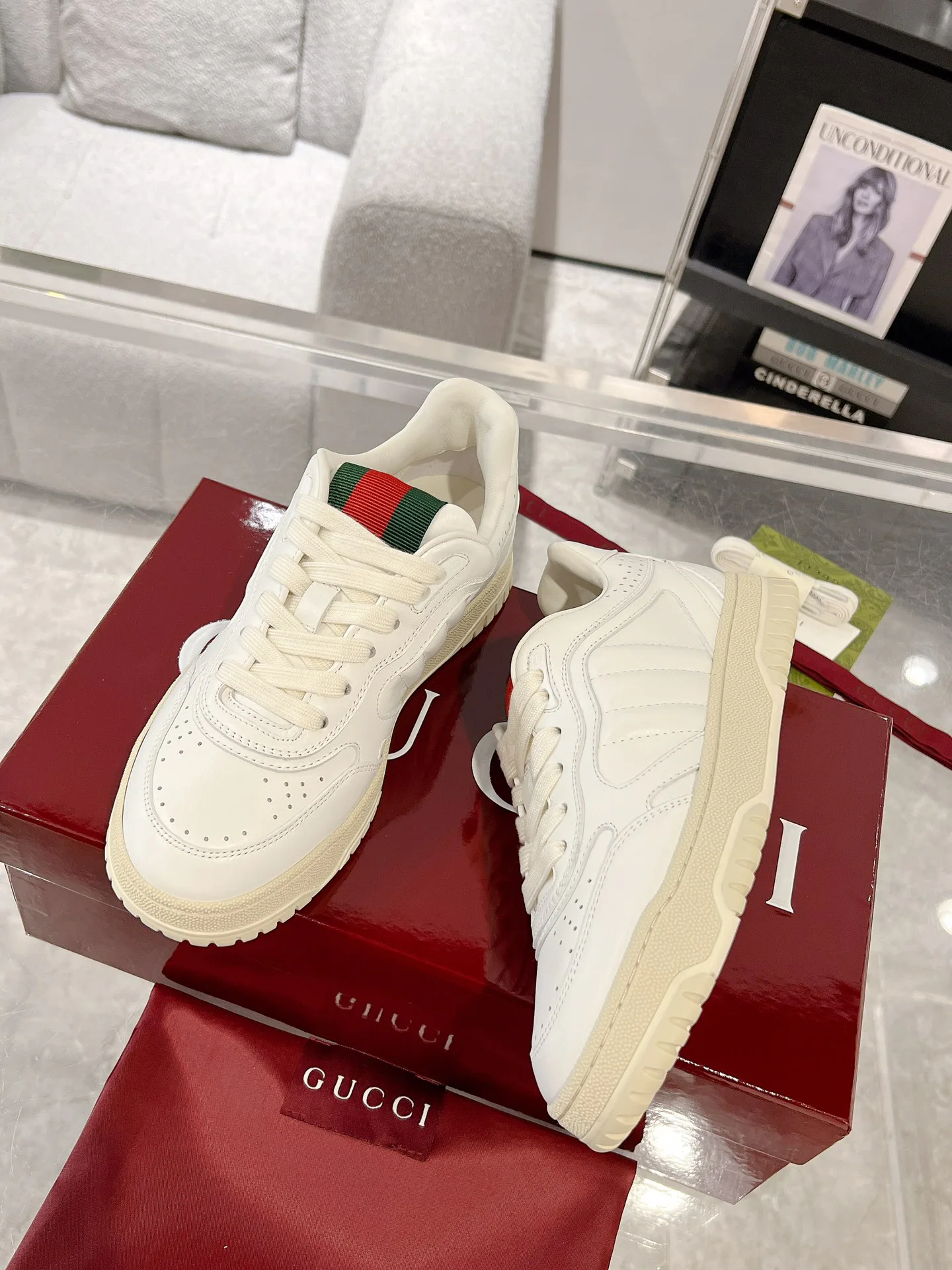 Кроссовки Женские Gucci 458082