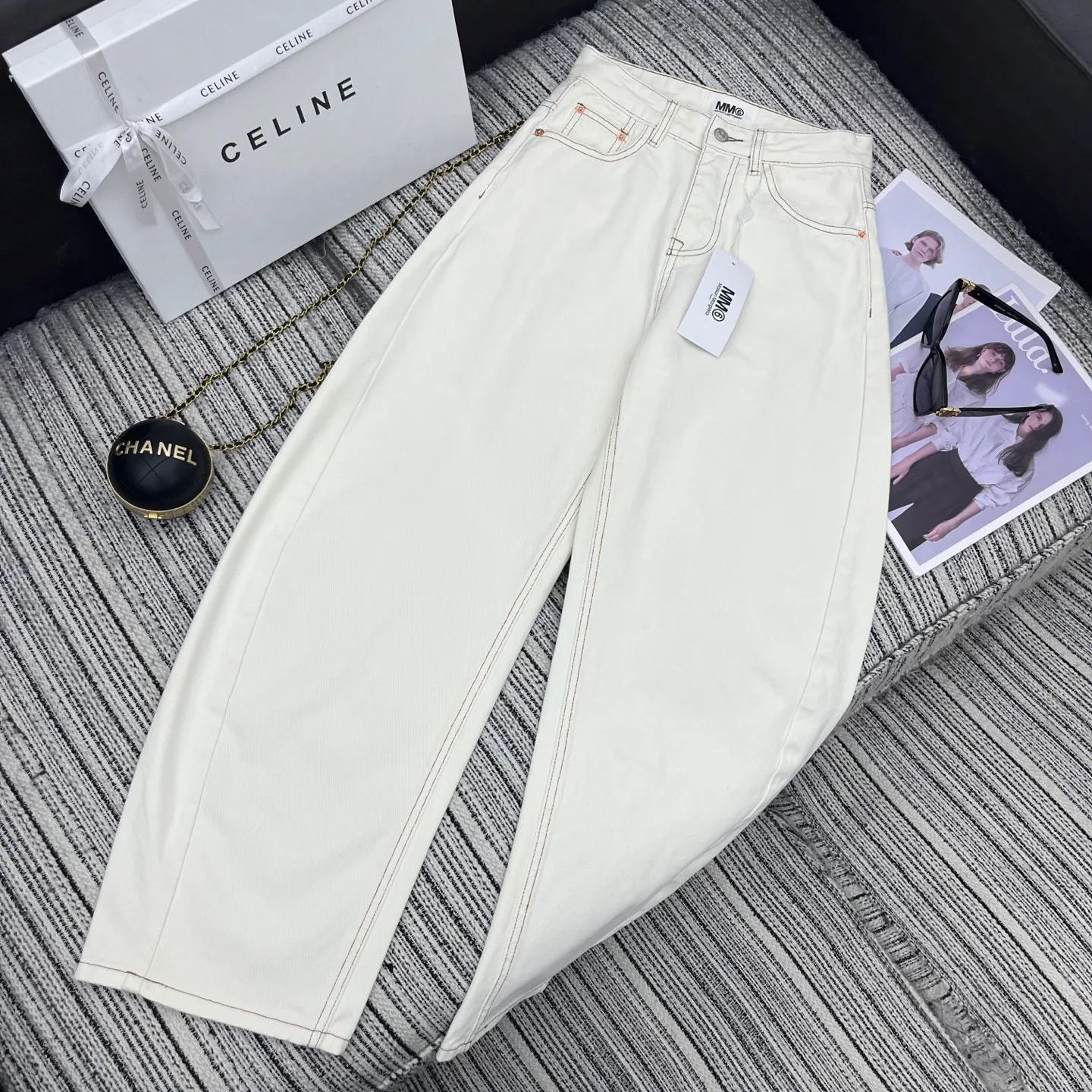 Джинсы Женские Maison Margiela 23353