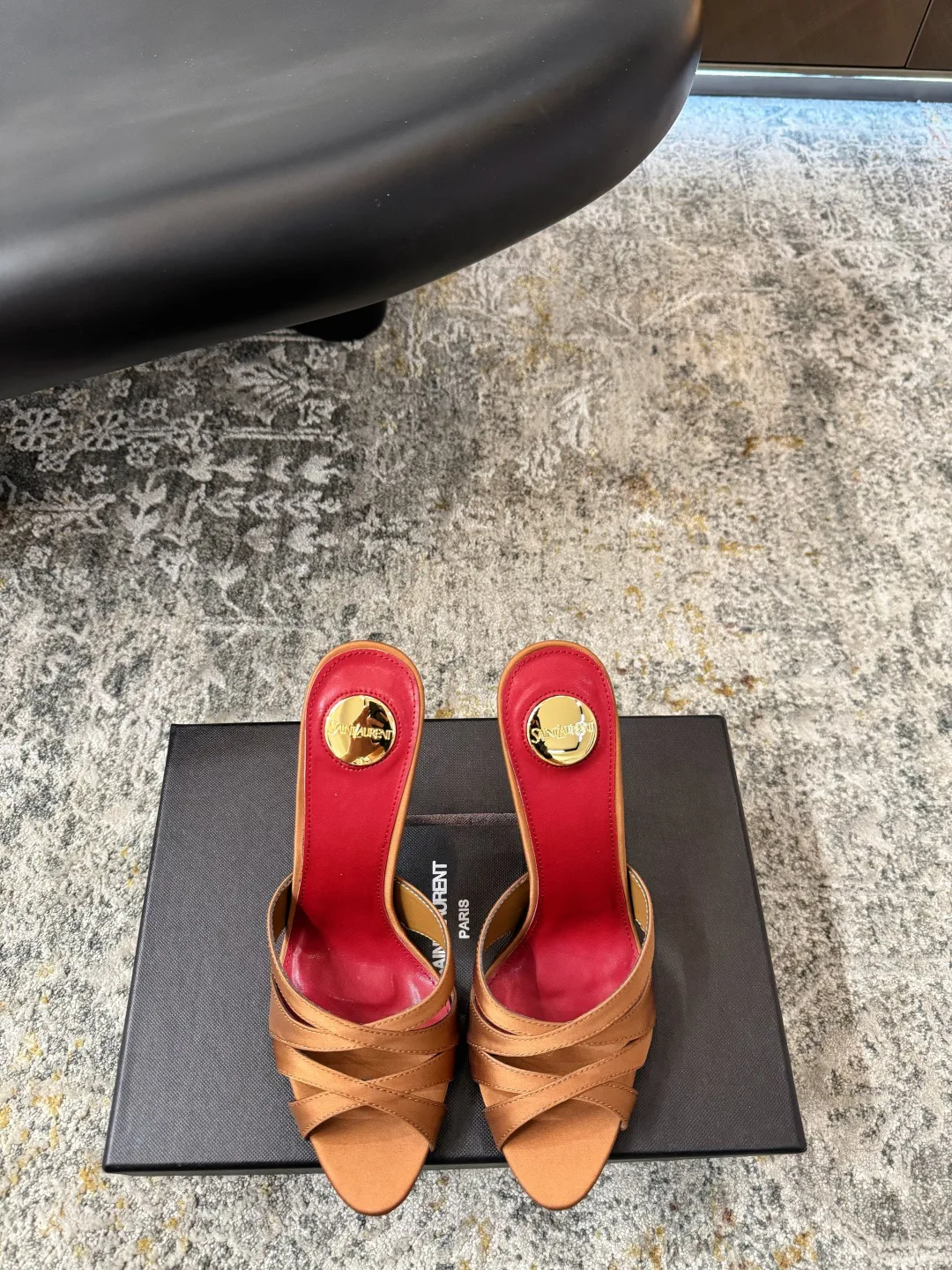 Босоножки Женские Saint Laurent 1289409