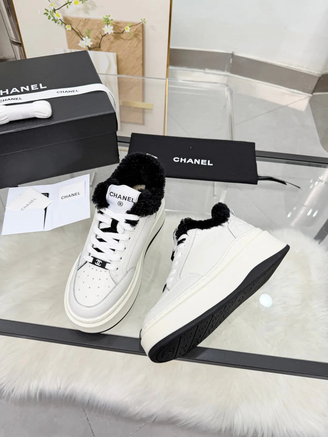 Кроссовки Женские Chanel 651225