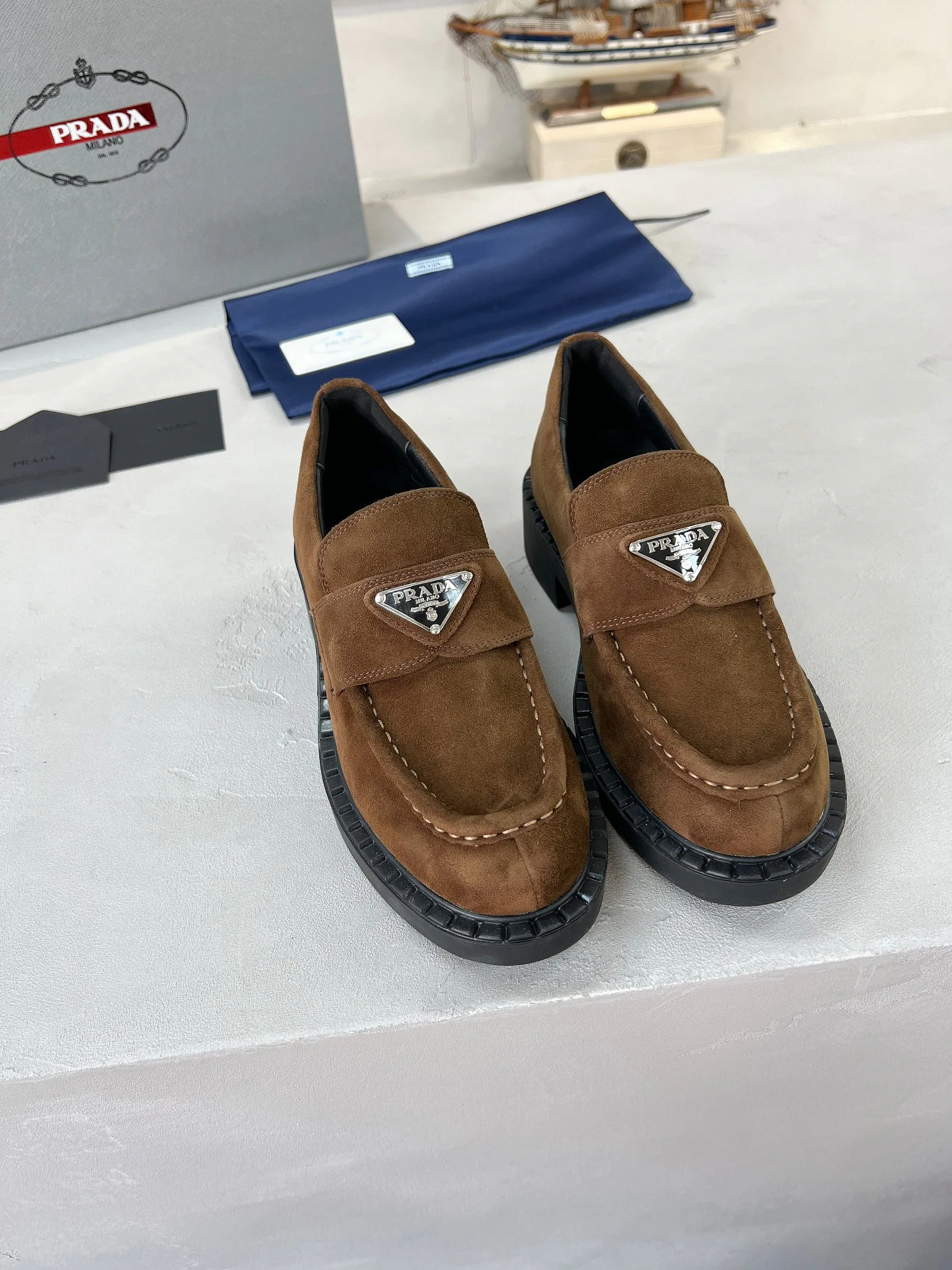 Лоферы И Мокасины Женские Prada 17524716