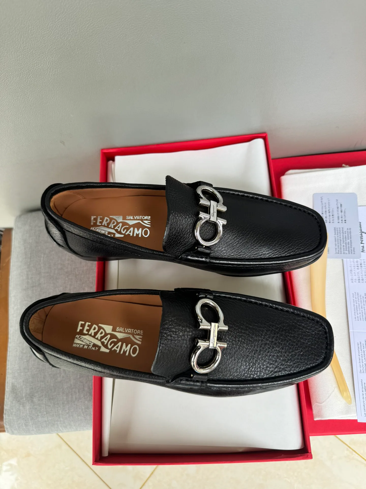 Лоферы Мужские Salvatore Ferragamo 460183